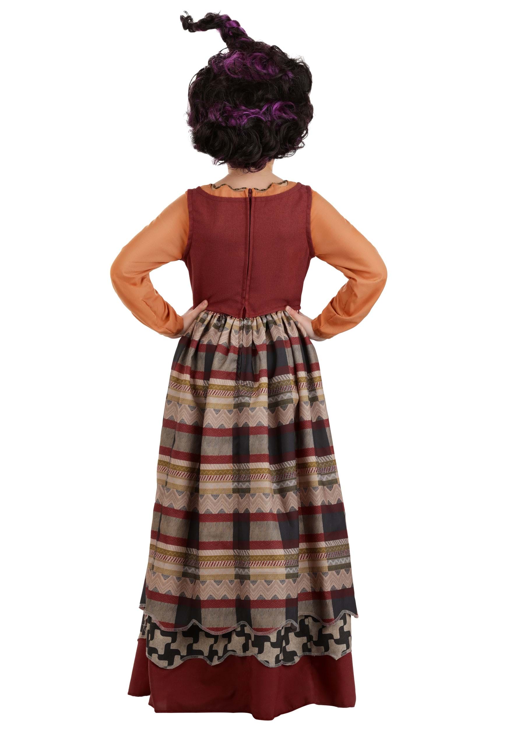 Girl's Deluxe Disney Hocus Pocus Mary Sanderson Costume
