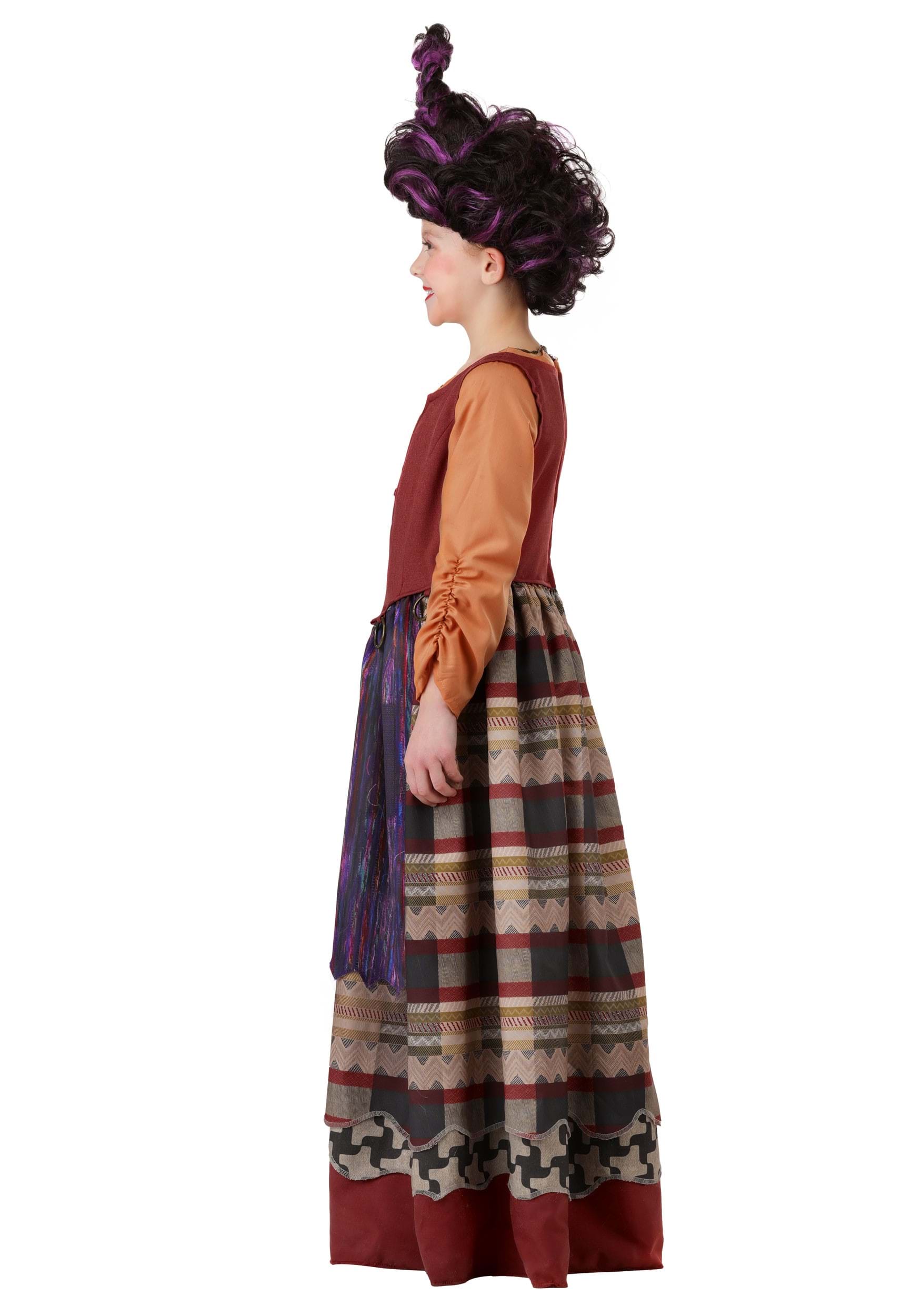 Girl's Deluxe Disney Hocus Pocus Mary Sanderson Costume