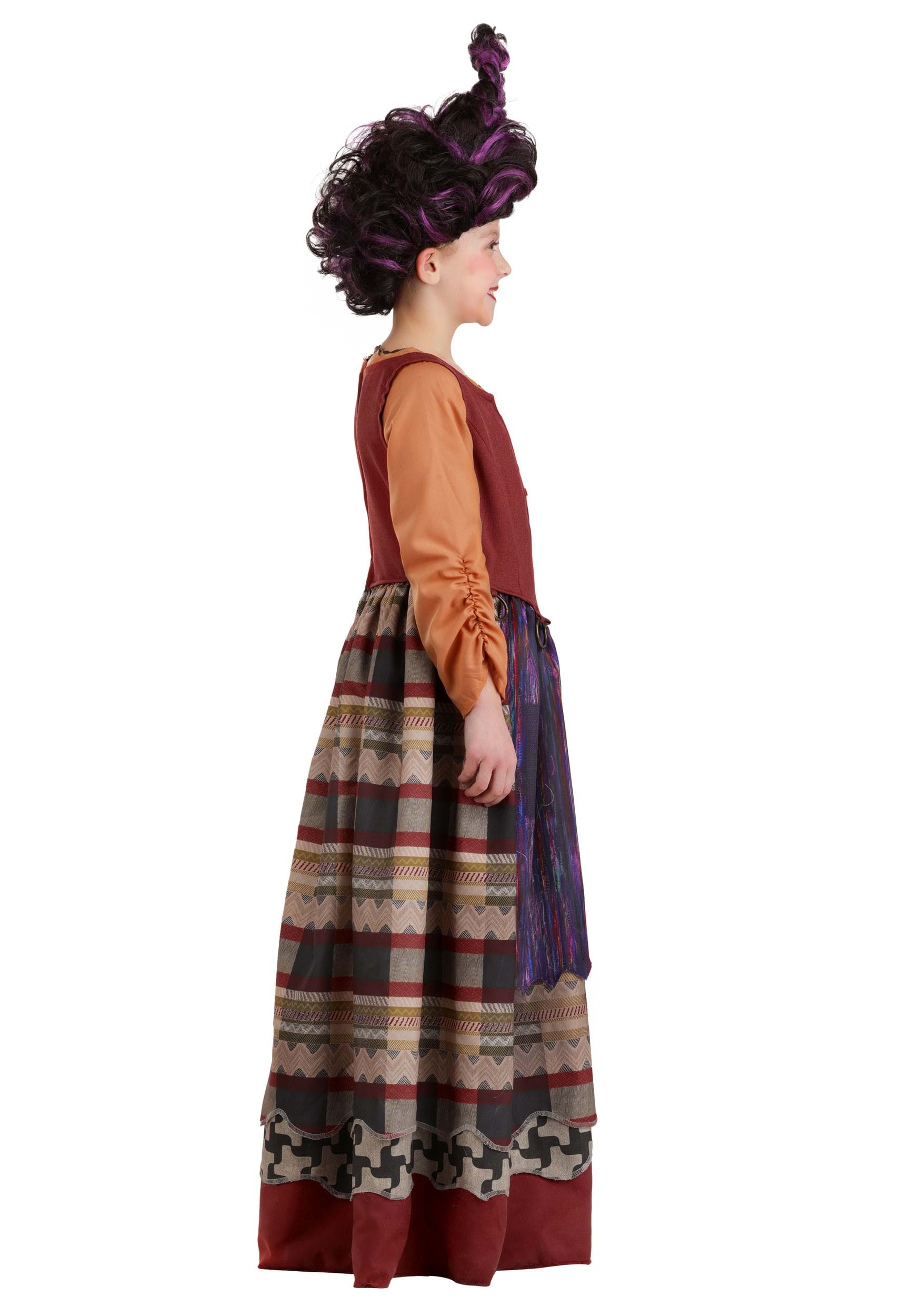 Girl's Deluxe Disney Hocus Pocus Mary Sanderson Costume