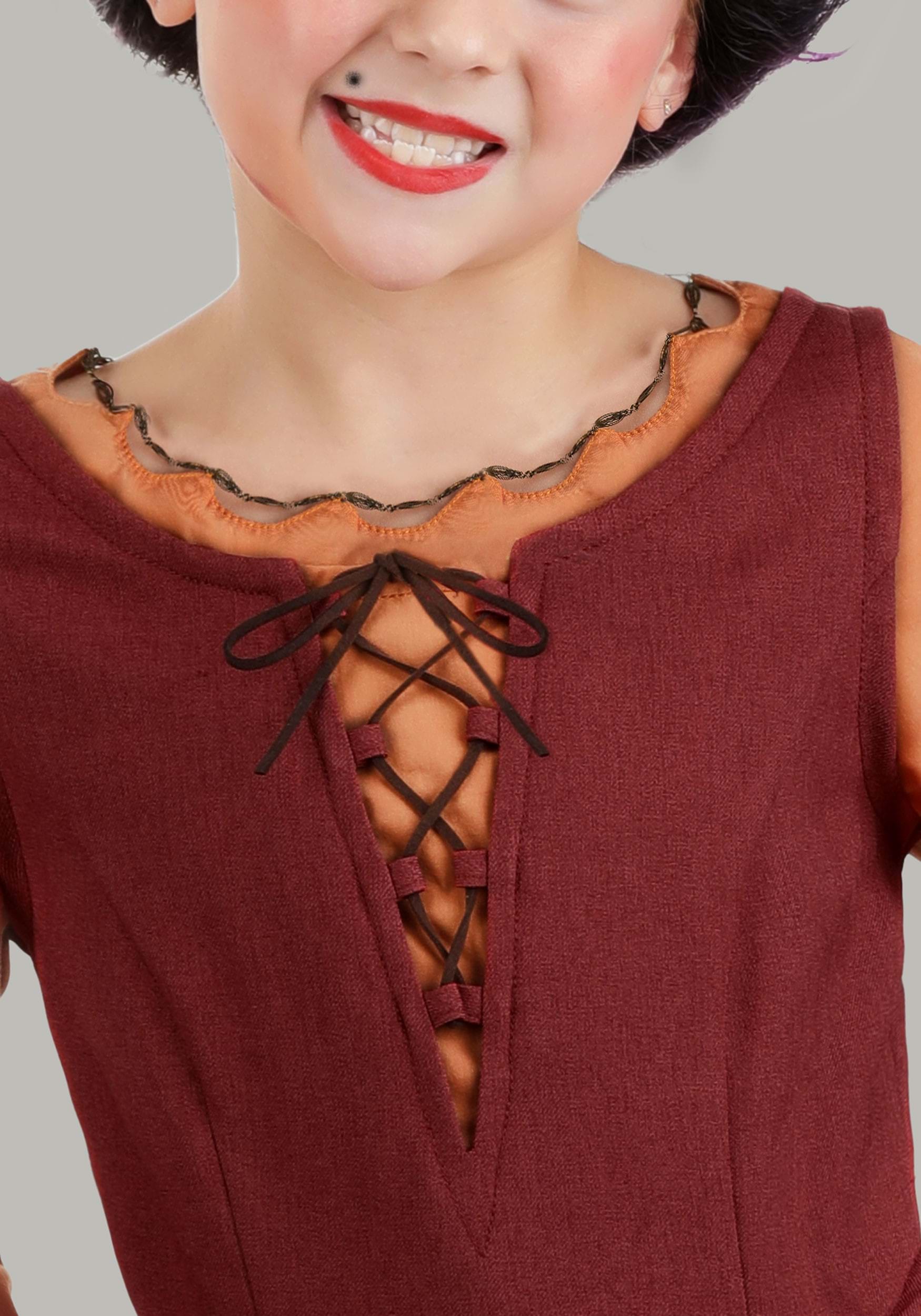 Girl's Deluxe Disney Hocus Pocus Mary Sanderson Costume