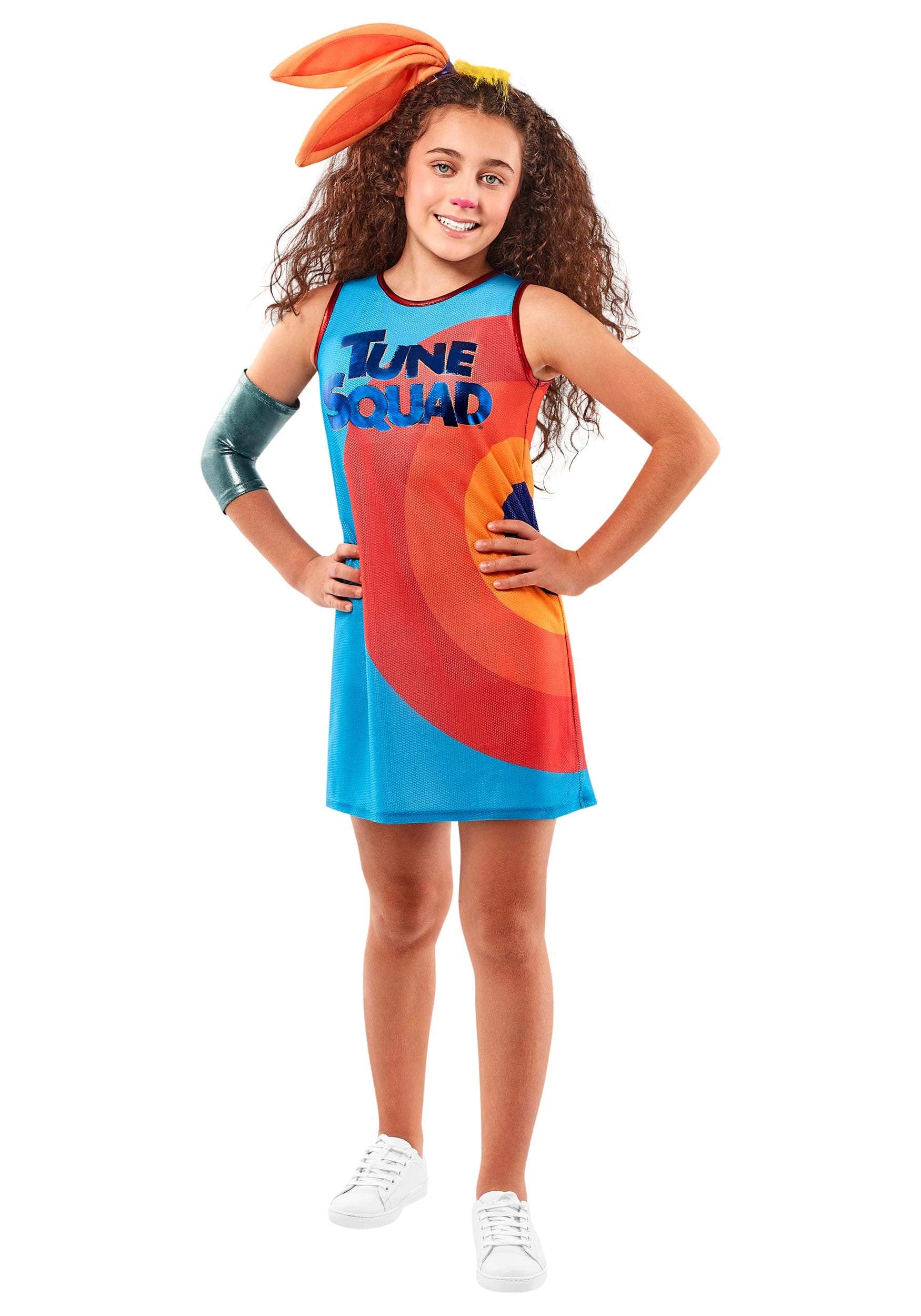 Space Jam 2 Lola Bunny Tune Squad Child Costume