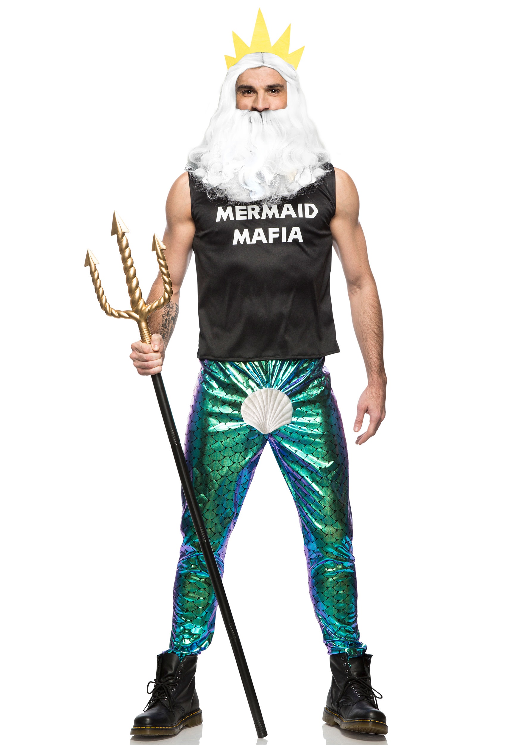 Mermaid Men's Mafia Costume
