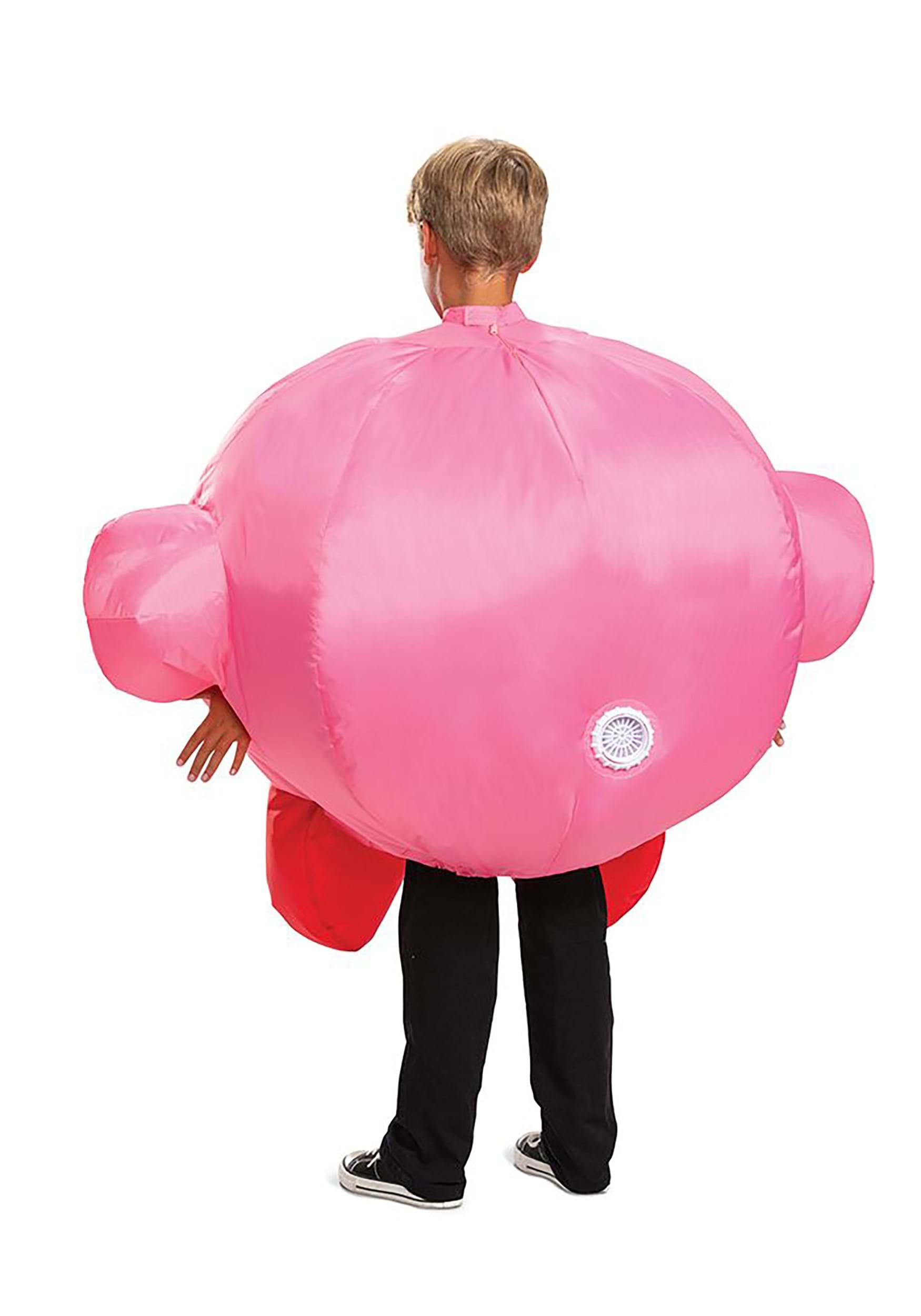 Pink Kirby Inflatable Costume for Kids 3 Pink Kirby Inflatable Costume for Kids