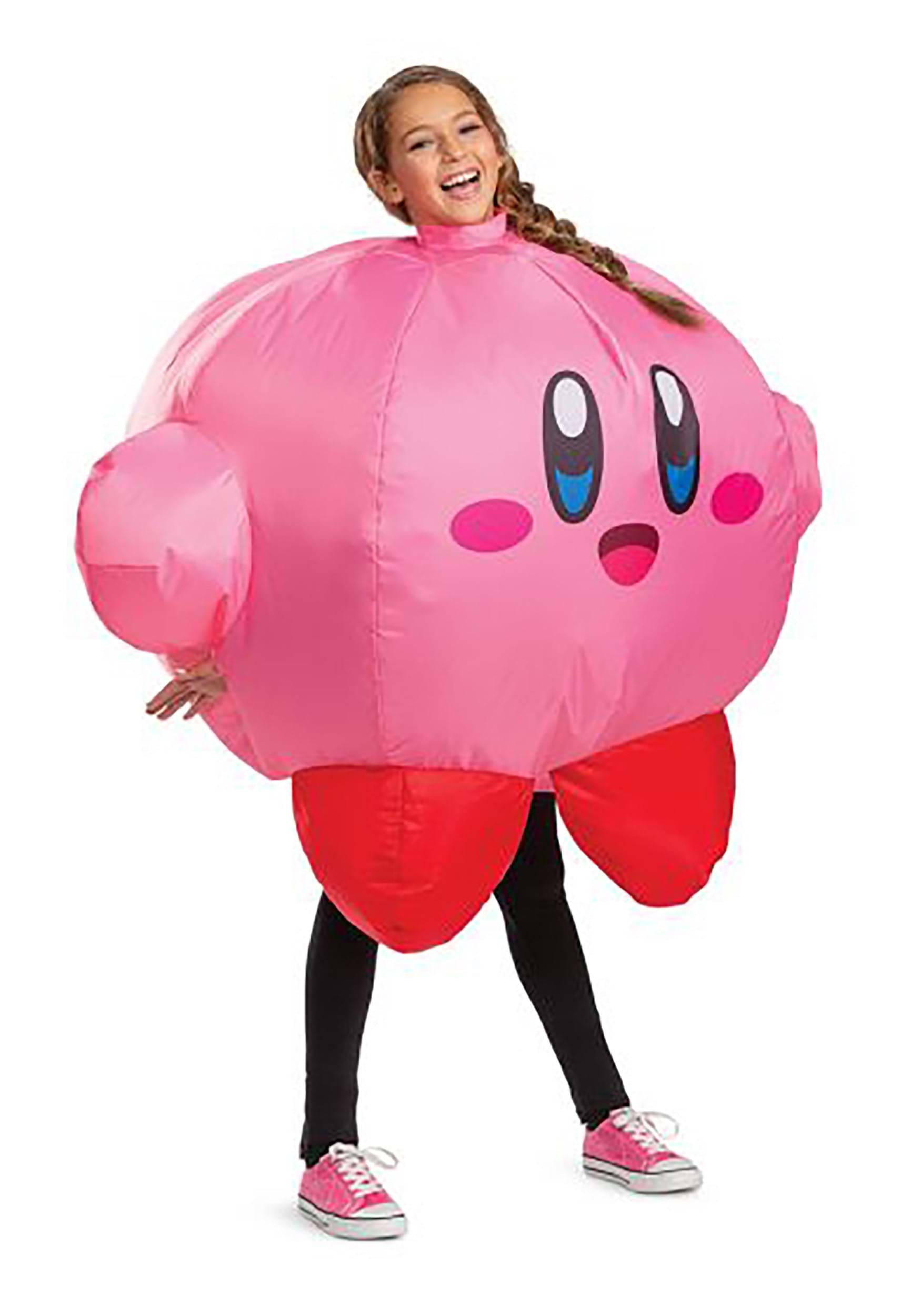 Pink Kirby Inflatable Costume for Kids 5 Pink Kirby Inflatable Costume for Kids