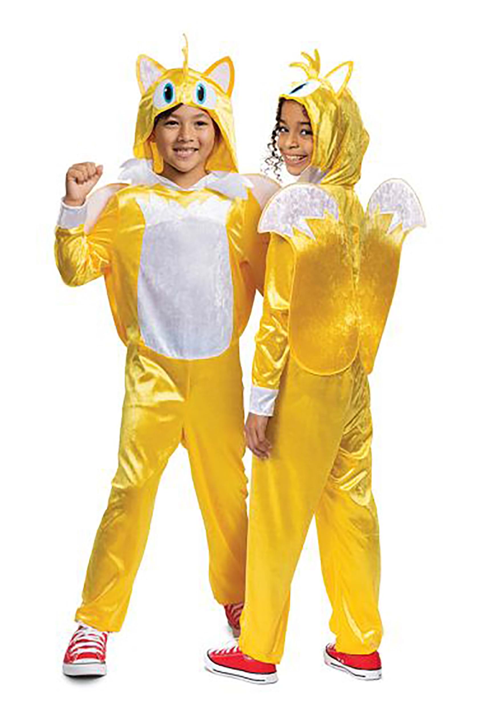 Kid's Sonic 2 Classic Tails Movie Costume 1 Kid's Sonic 2 Classic Tails Movie Costume