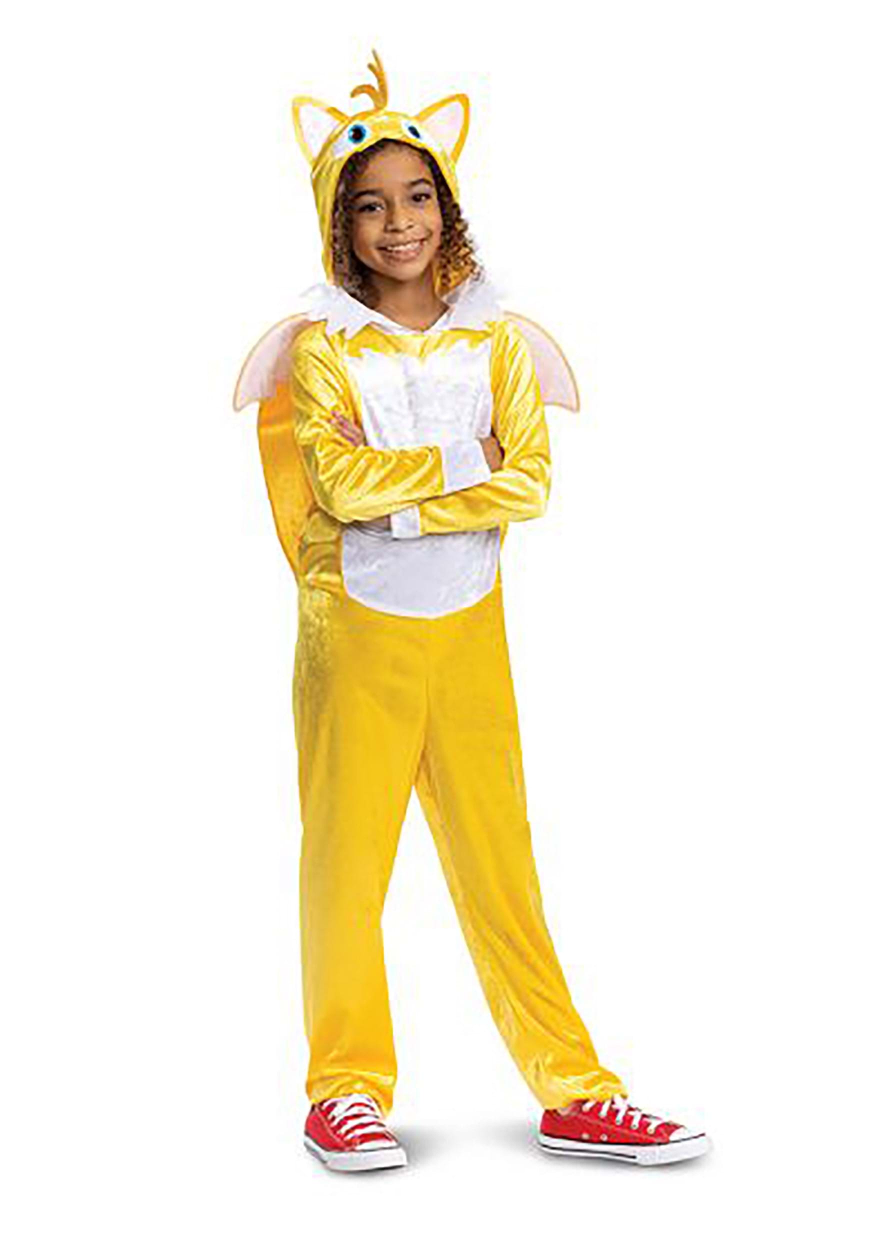 Kid's Sonic 2 Classic Tails Movie Costume 4 Kid's Sonic 2 Classic Tails Movie Costume