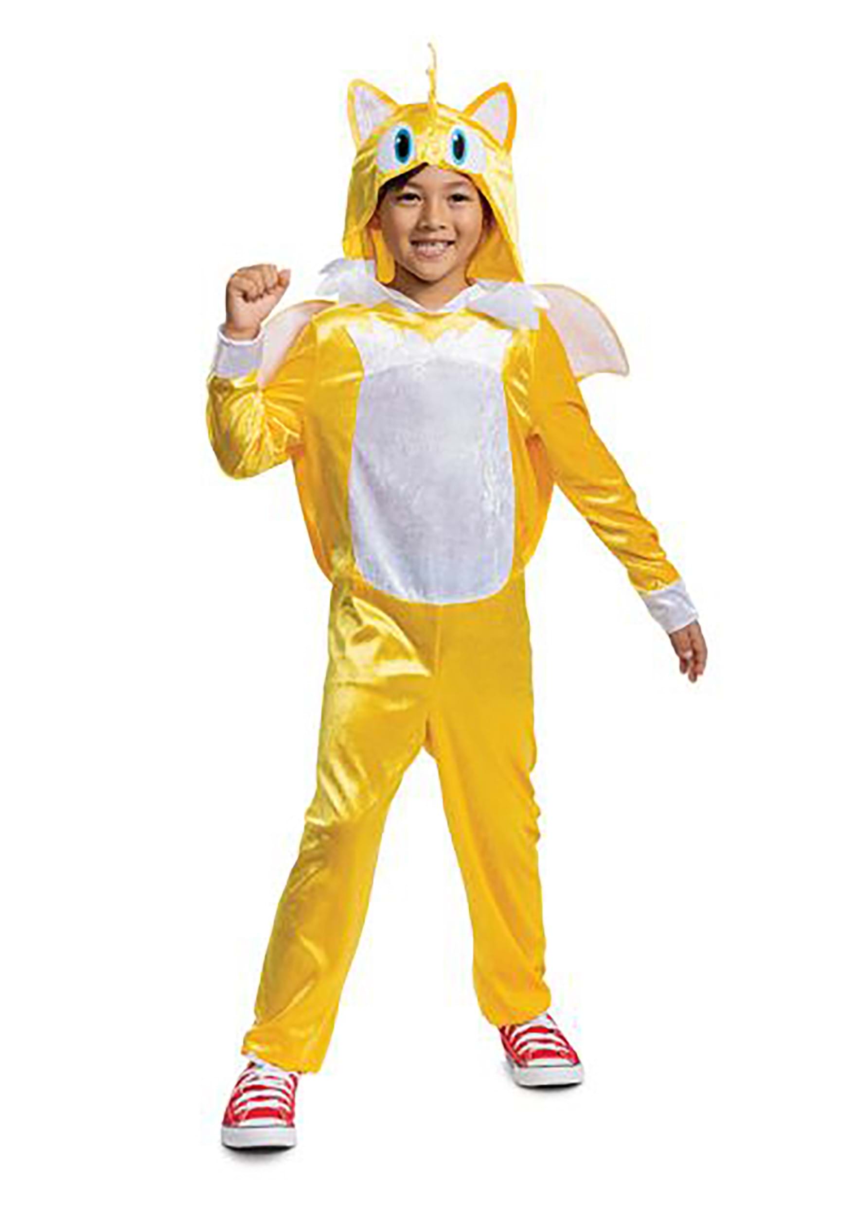 Kid's Sonic 2 Classic Tails Movie Costume 7 Kid's Sonic 2 Classic Tails Movie Costume