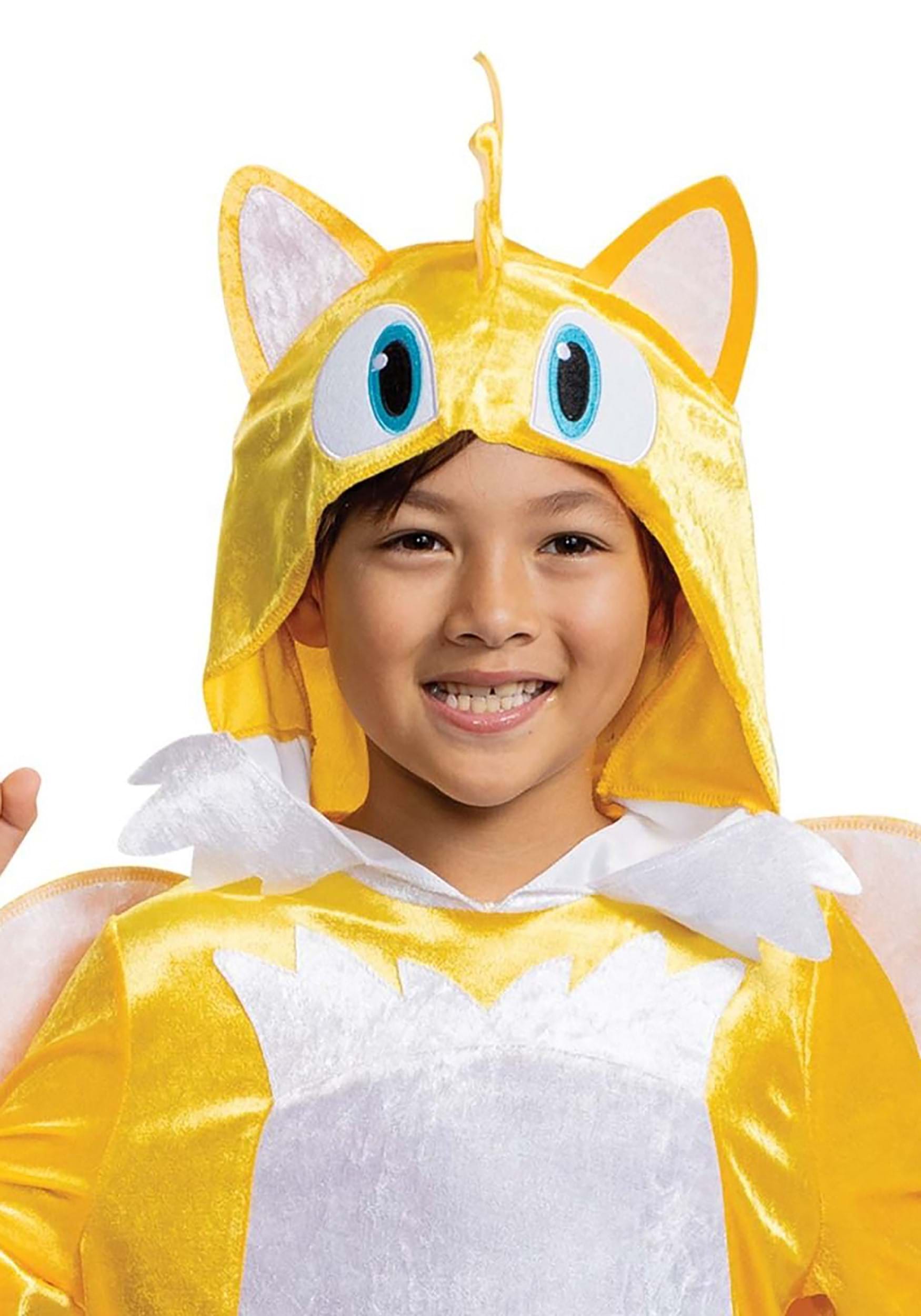 Kid's Sonic 2 Classic Tails Movie Costume 8 Kid's Sonic 2 Classic Tails Movie Costume