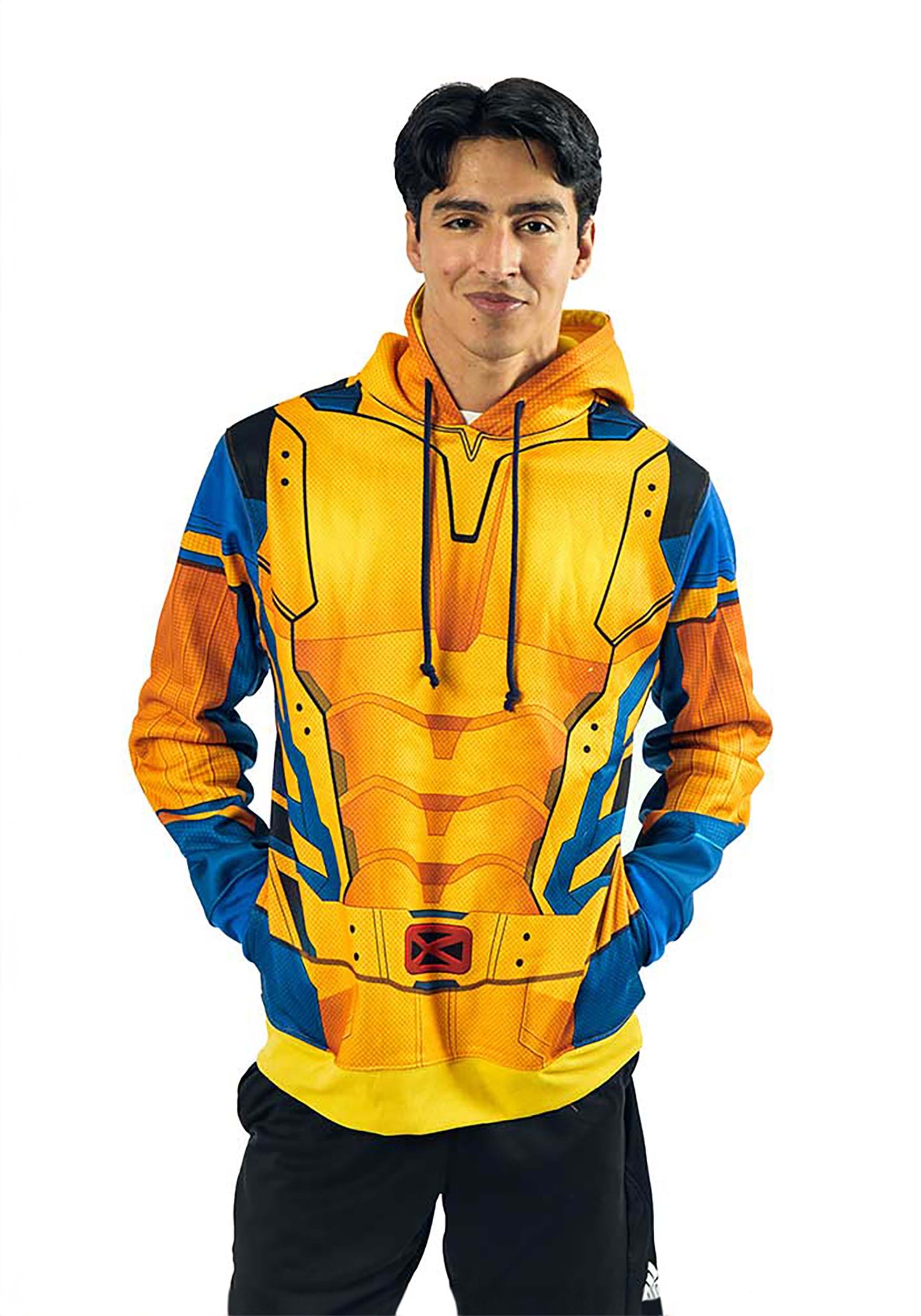 Marvel Wolverine Cosplay Costume Hoodie for Adults