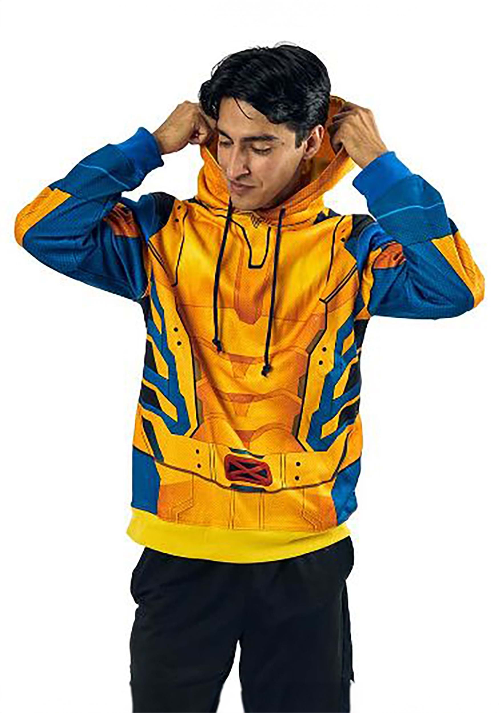 Marvel Wolverine Cosplay Costume Hoodie for Adults