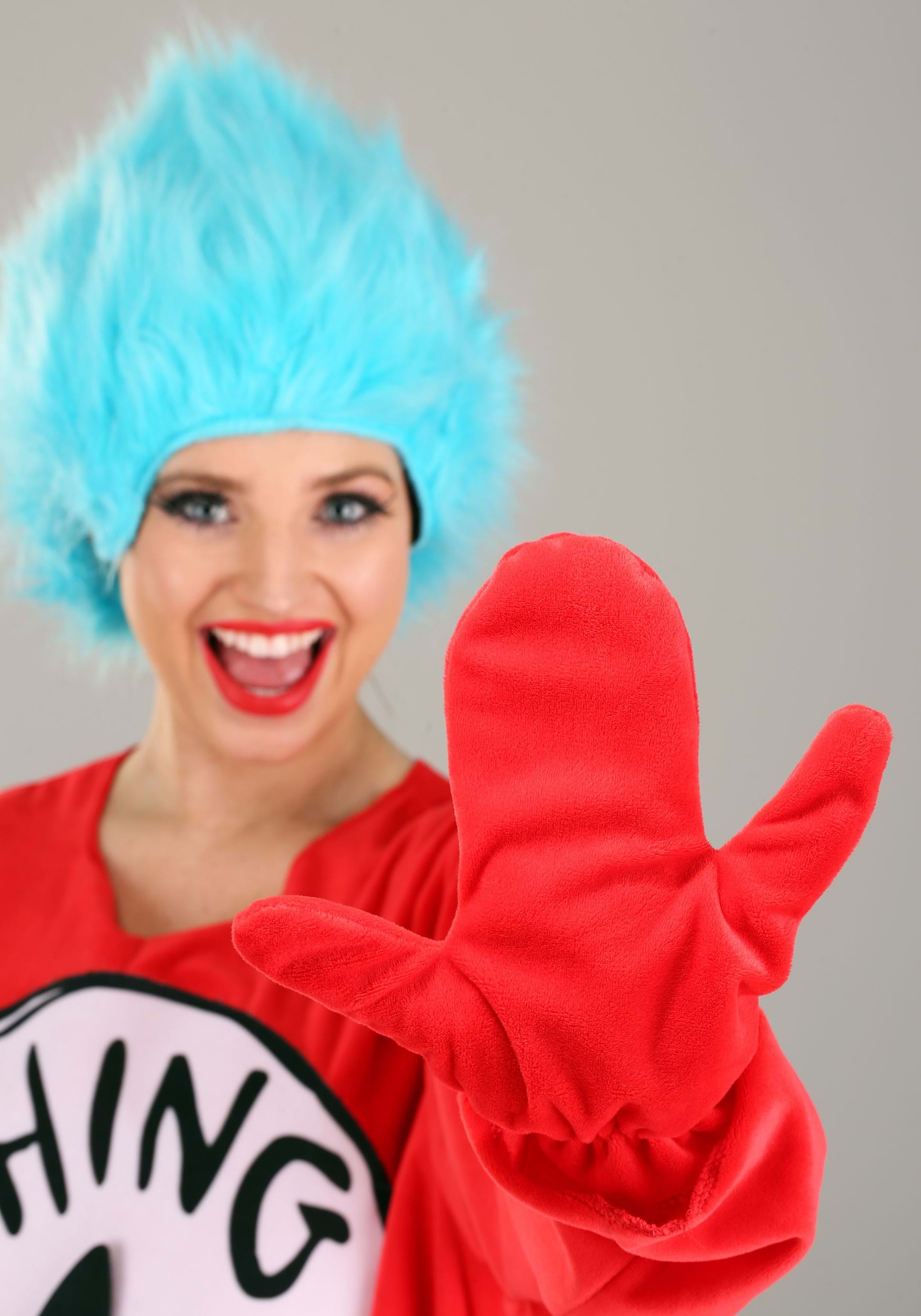 Thing 1 and Thing 2 Adult Costume 4 Thing 1 and Thing 2 Adult Costume