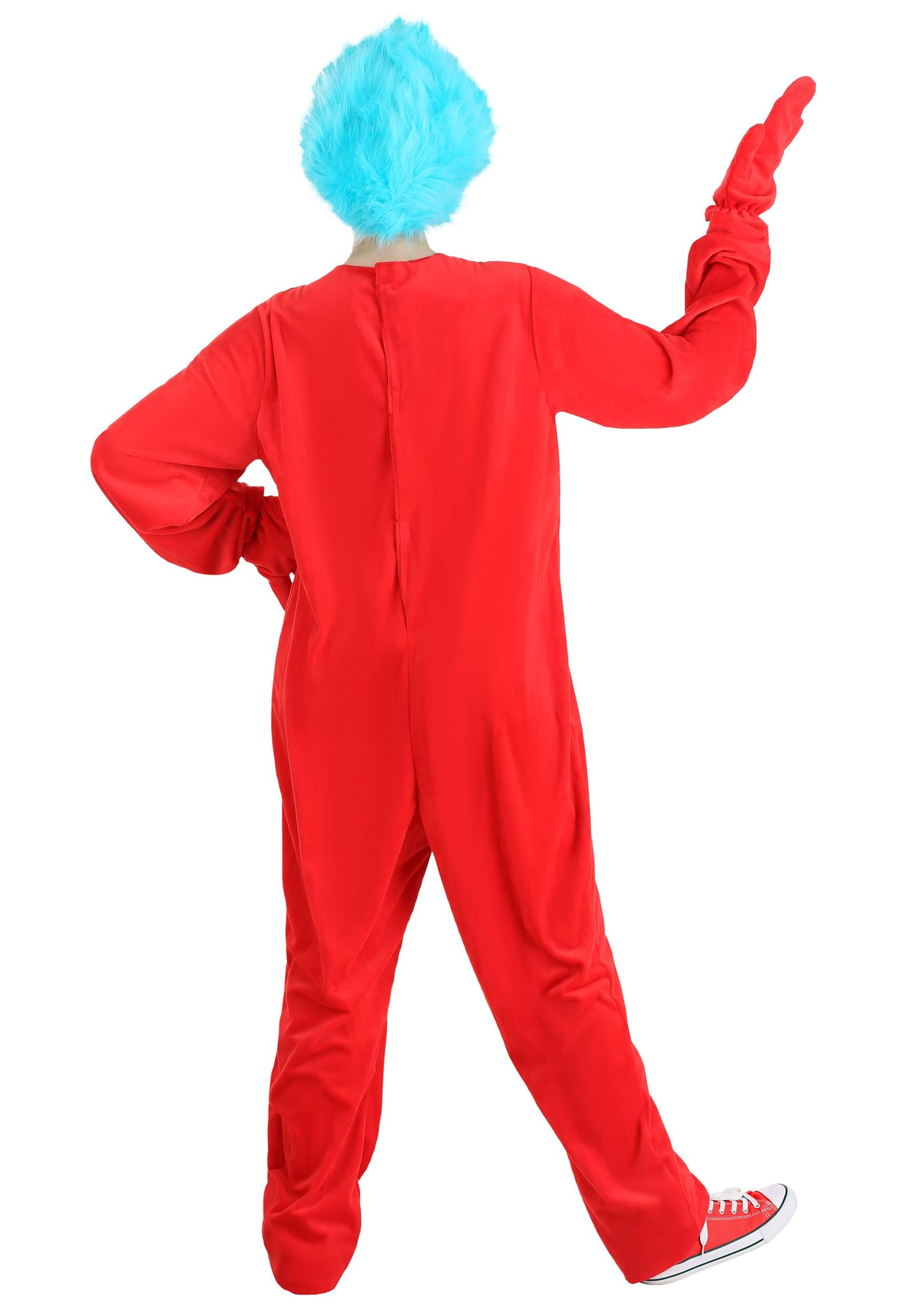 Thing 1 and Thing 2 Adult Costume 5 Thing 1 and Thing 2 Adult Costume