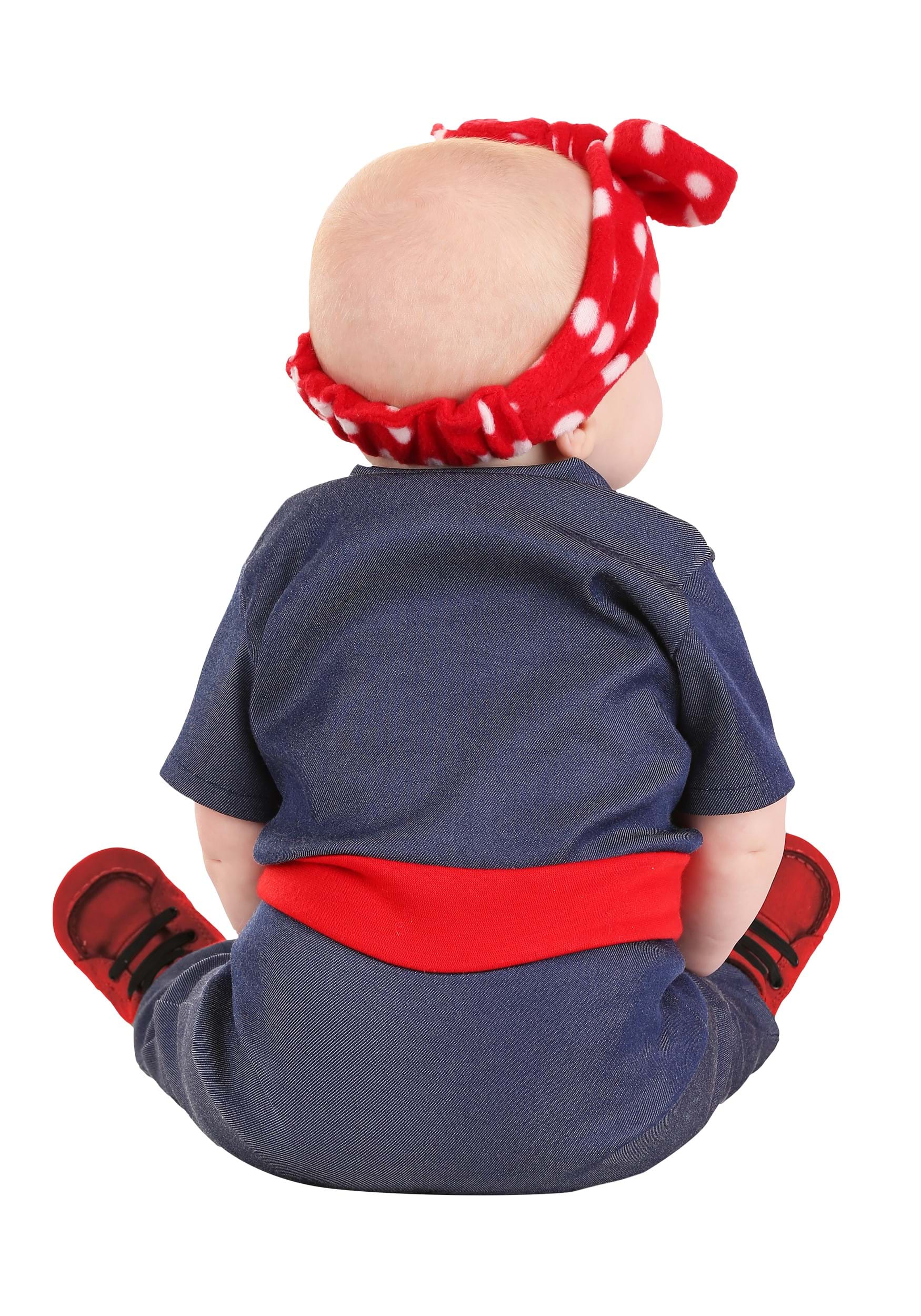Rosie the Riveter Costume for Infants 2 Rosie the Riveter Costume for Infants