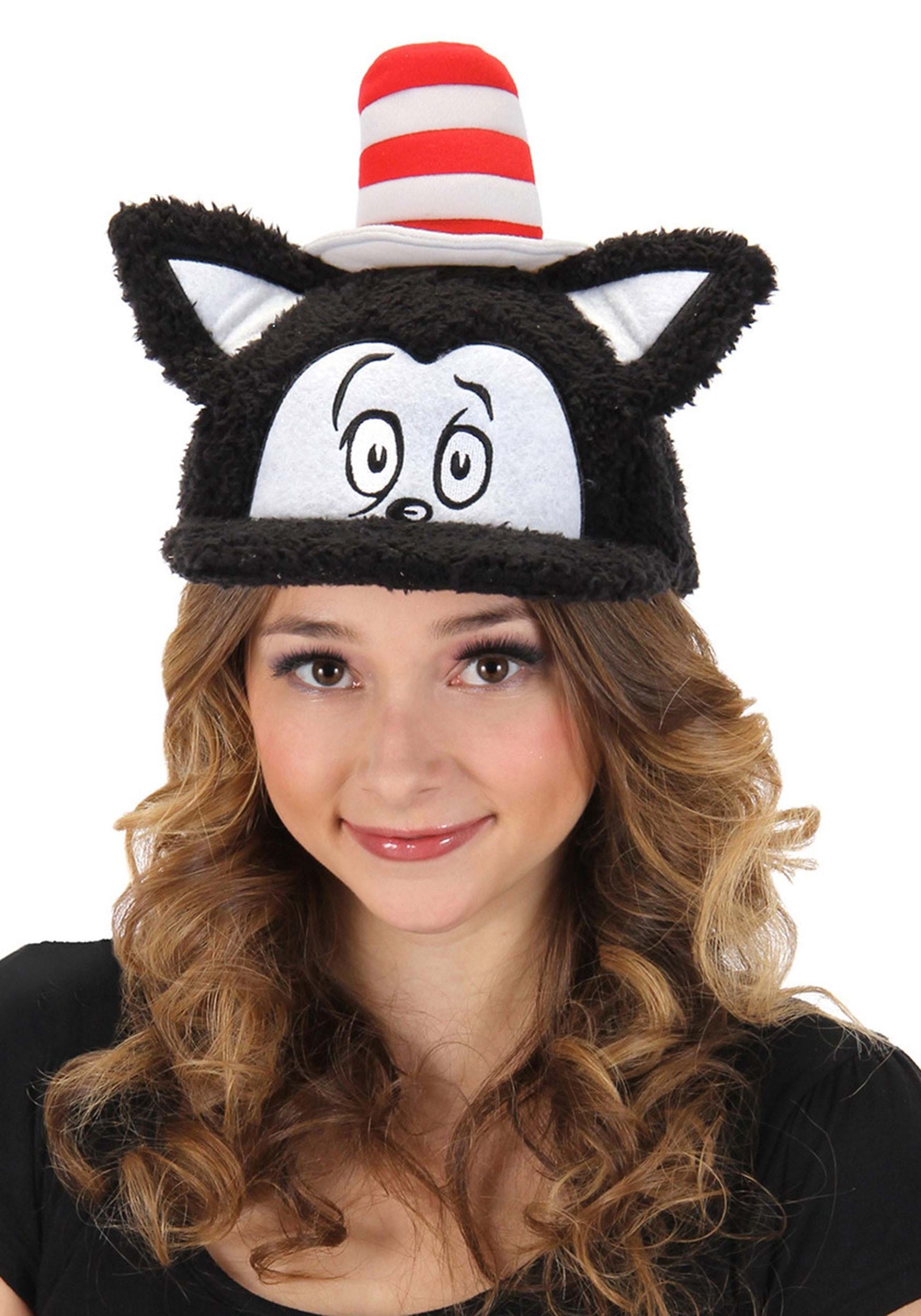 Dr. Seuss Cat in the Hat Fuzzy Cap
