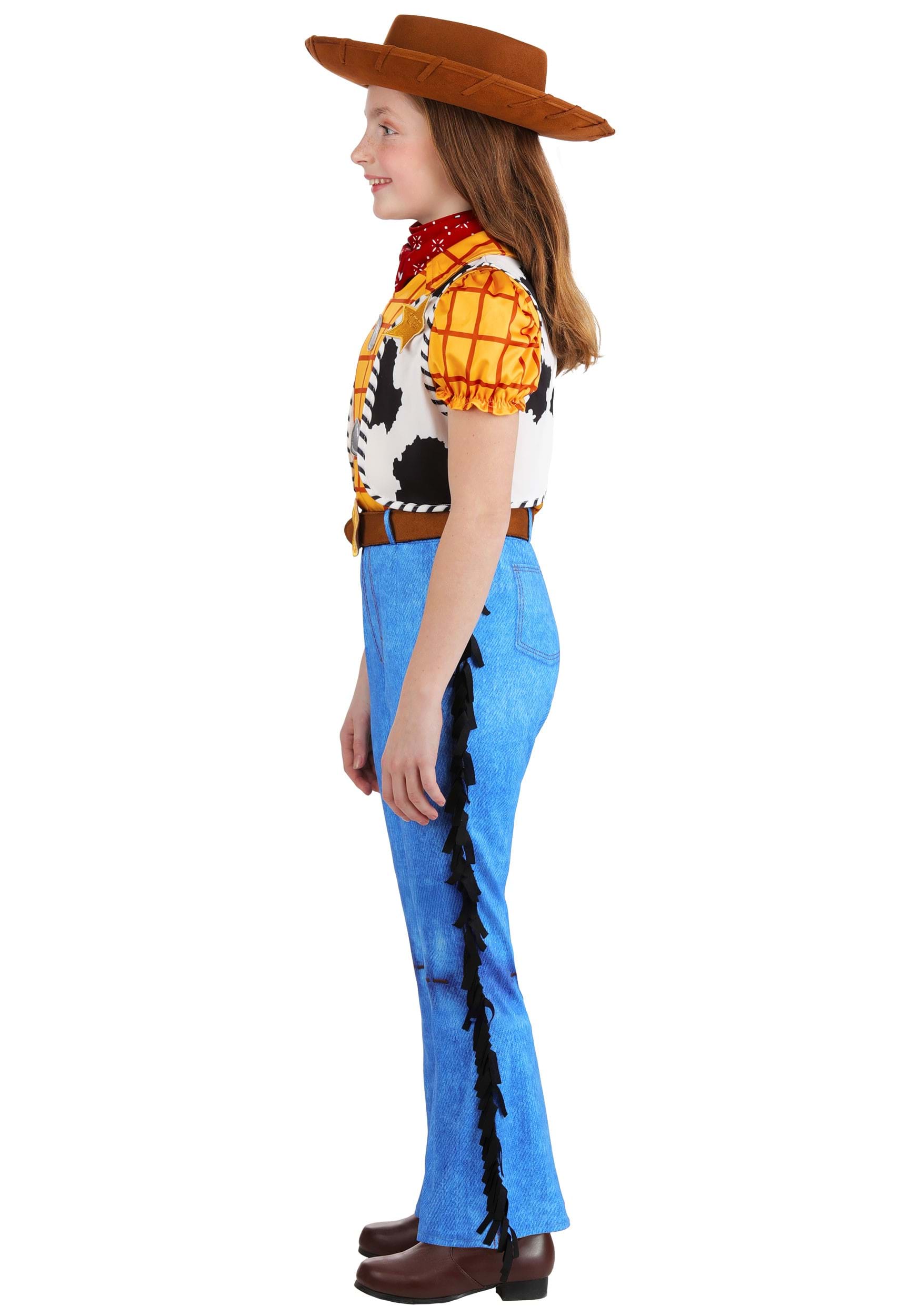 Girl's Pixar Toy Story Woody Costume 12 Girl's Pixar Toy Story Woody Costume