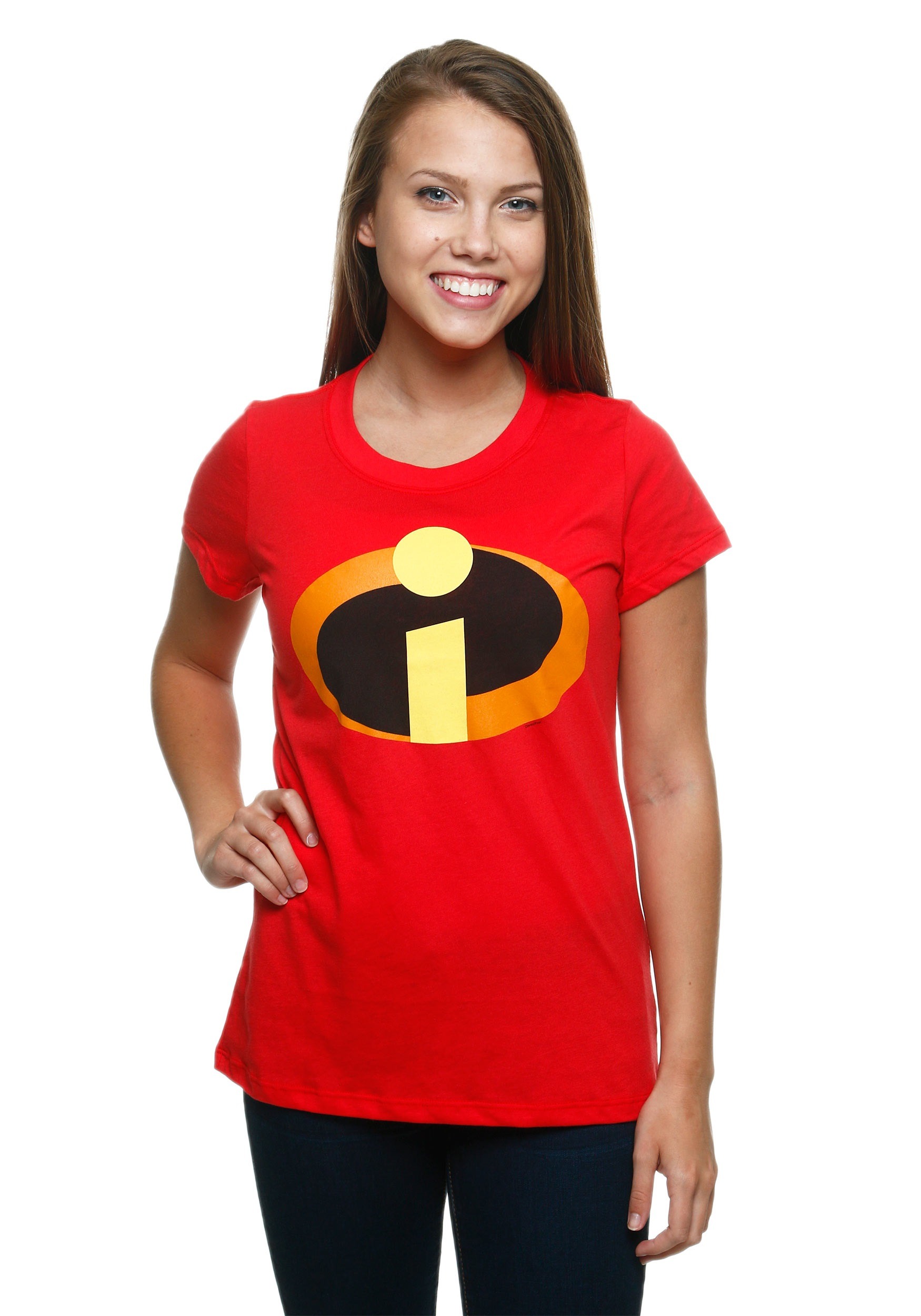 Disney The Incredibles Costume Logo Women's T-Shirt