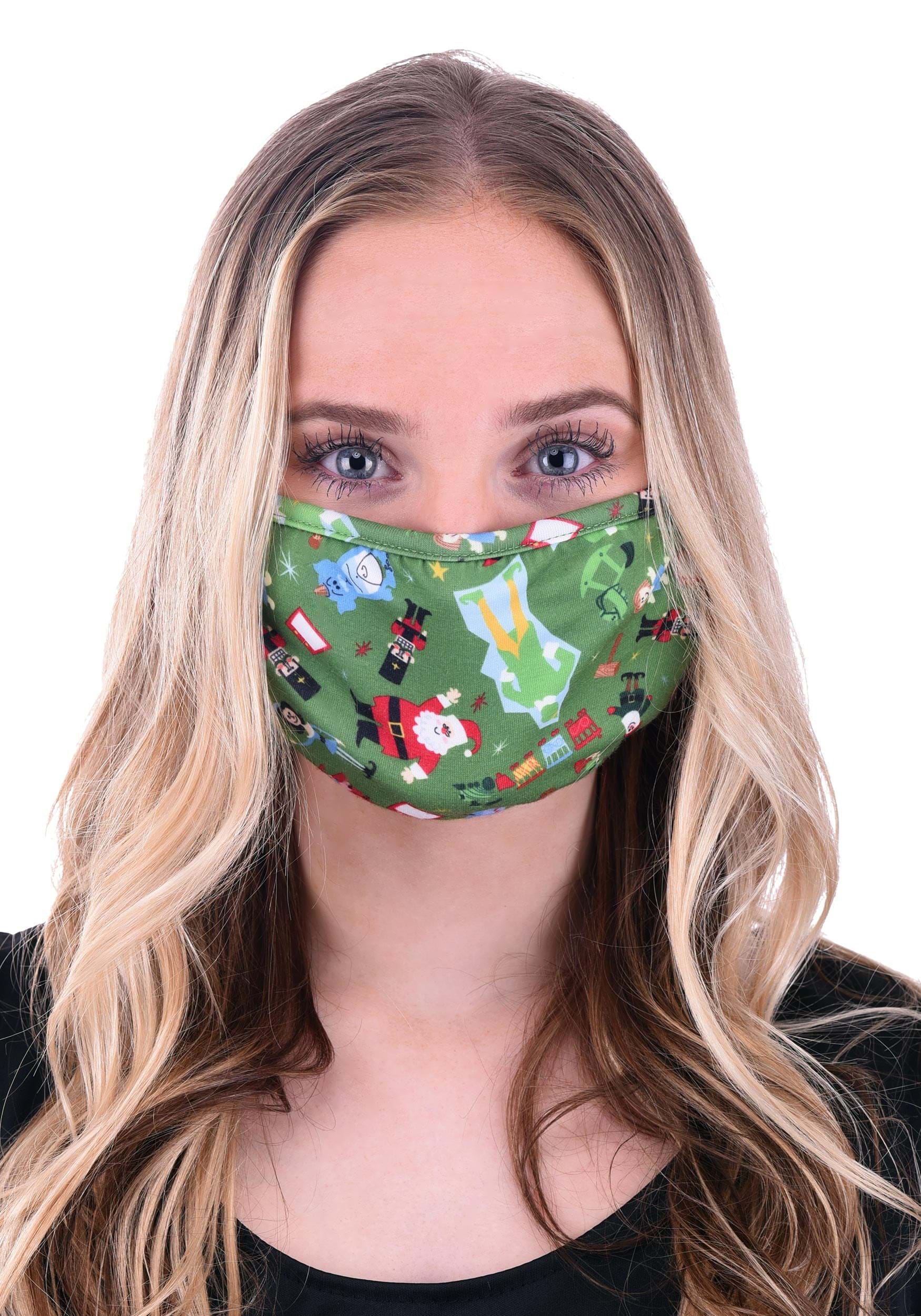 Adjustable Buddy the Elf Face Mask