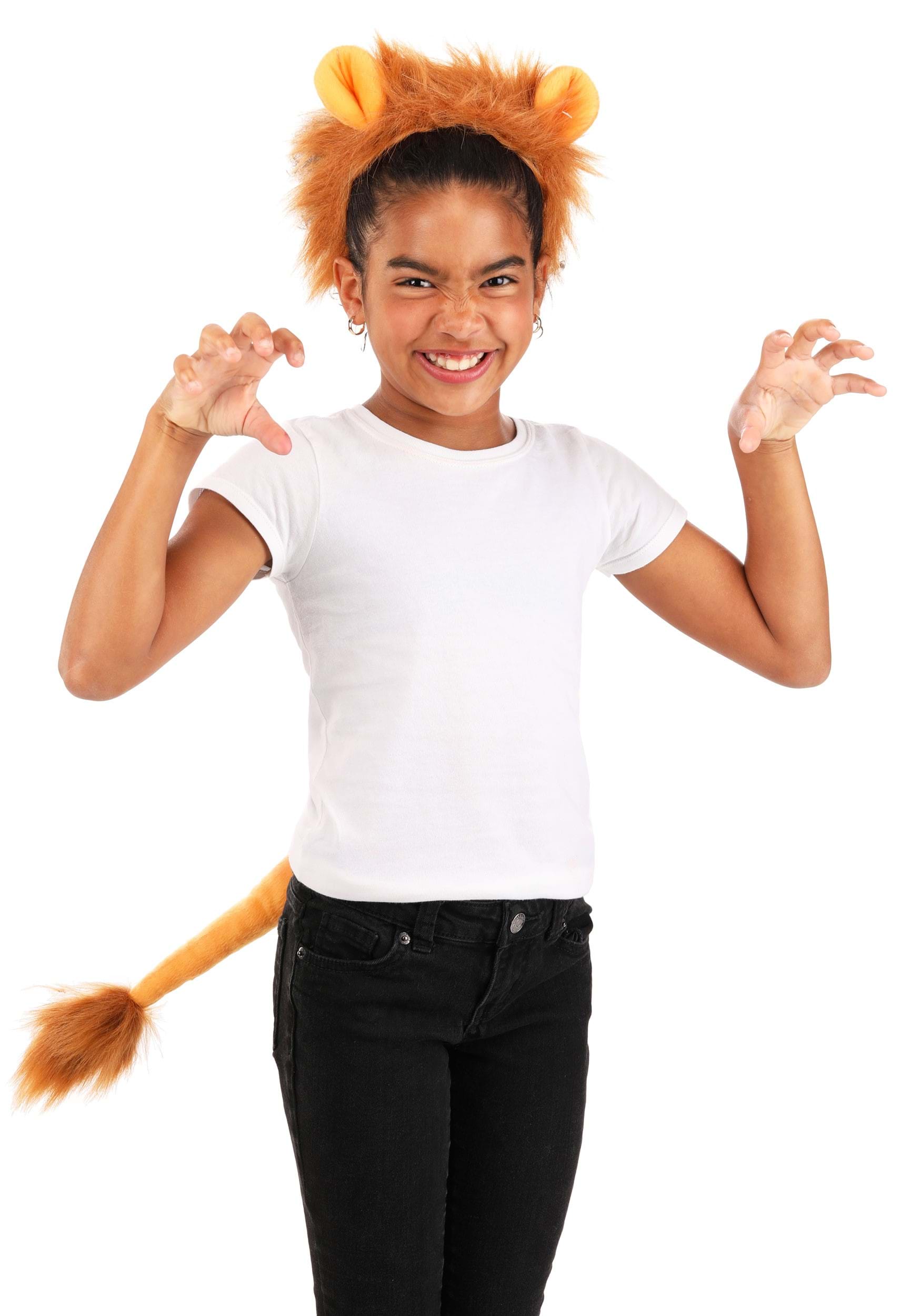 Lioness Costume Tail and Ears Accessory Kit