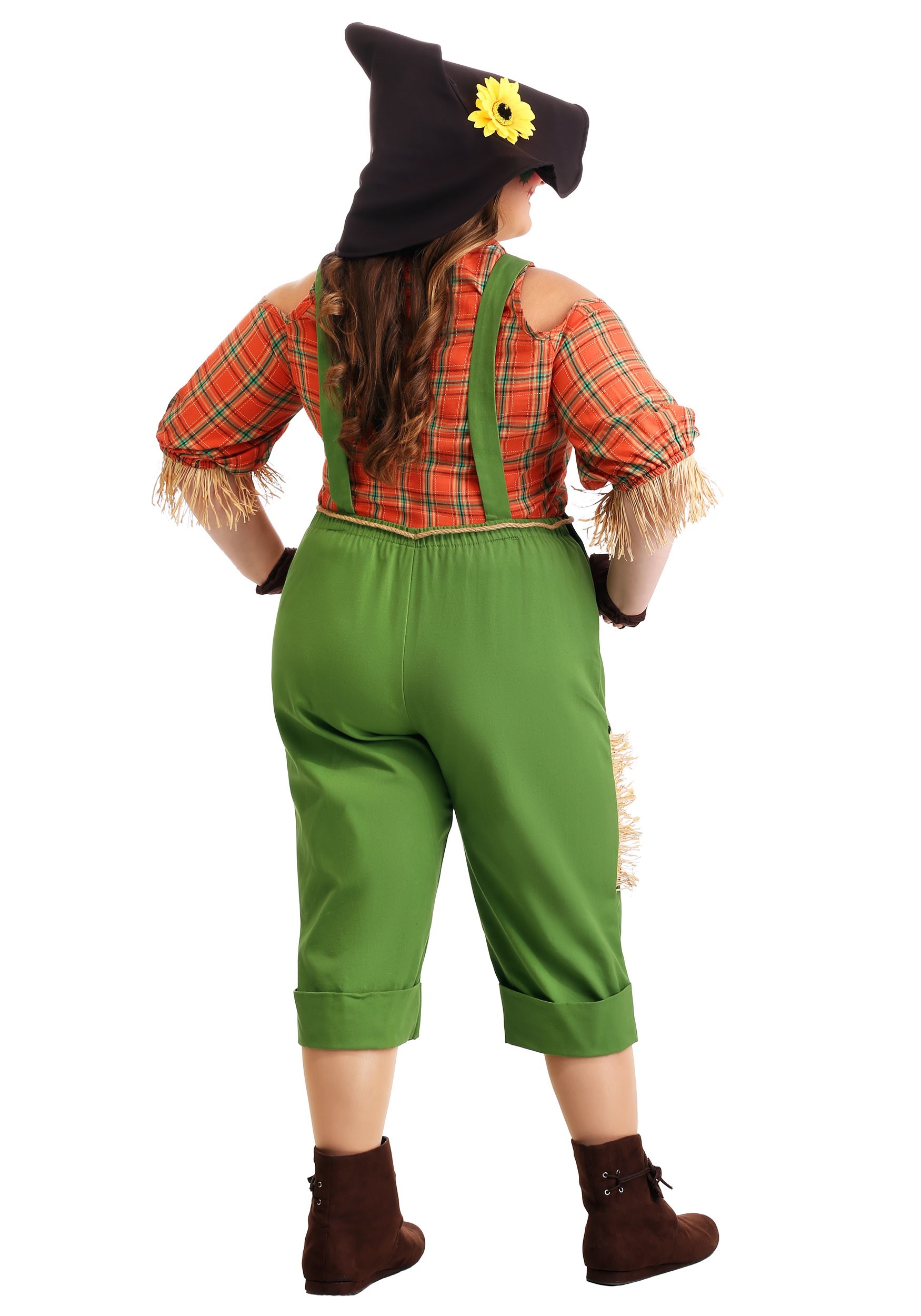 Women's Plus Size Scarecrow Costume