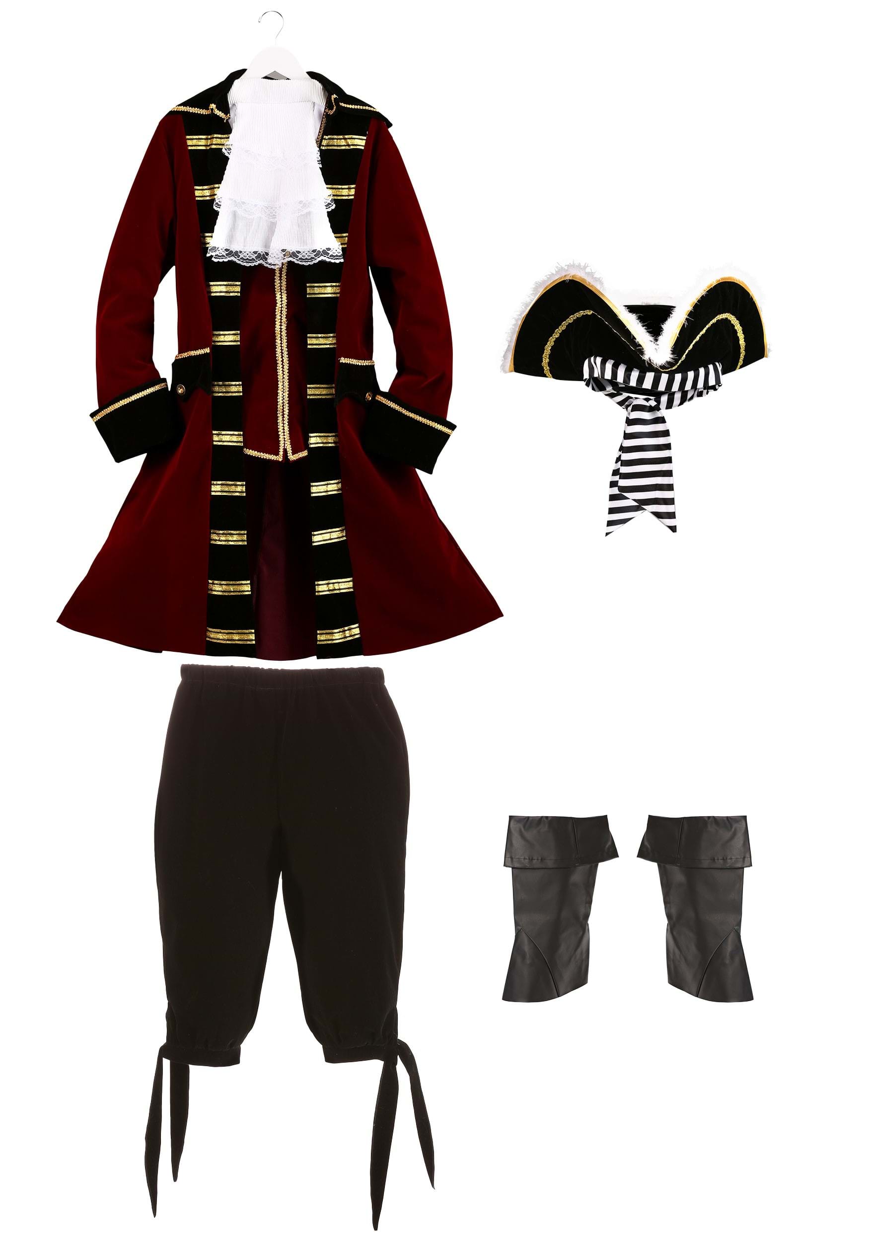 Ultimate Captain Hook Costume for Men 19 Ultimate Captain Hook Costume for Men