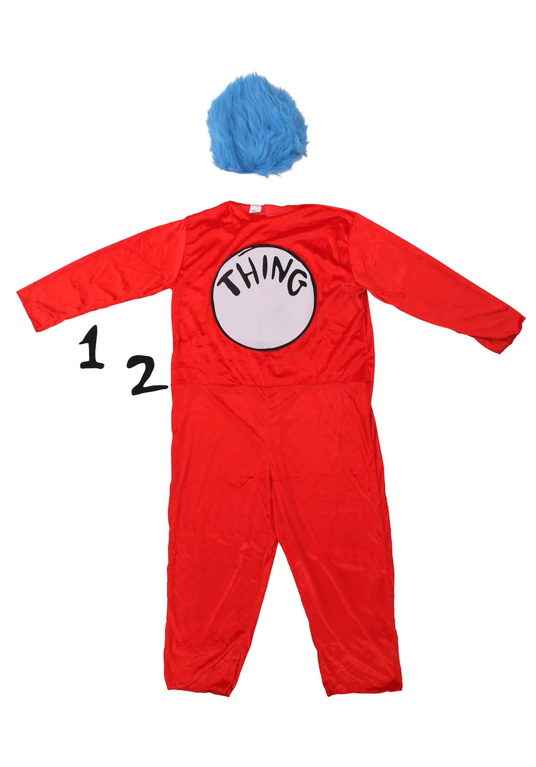 Plus Size Thing 1 & Thing 2 Costume