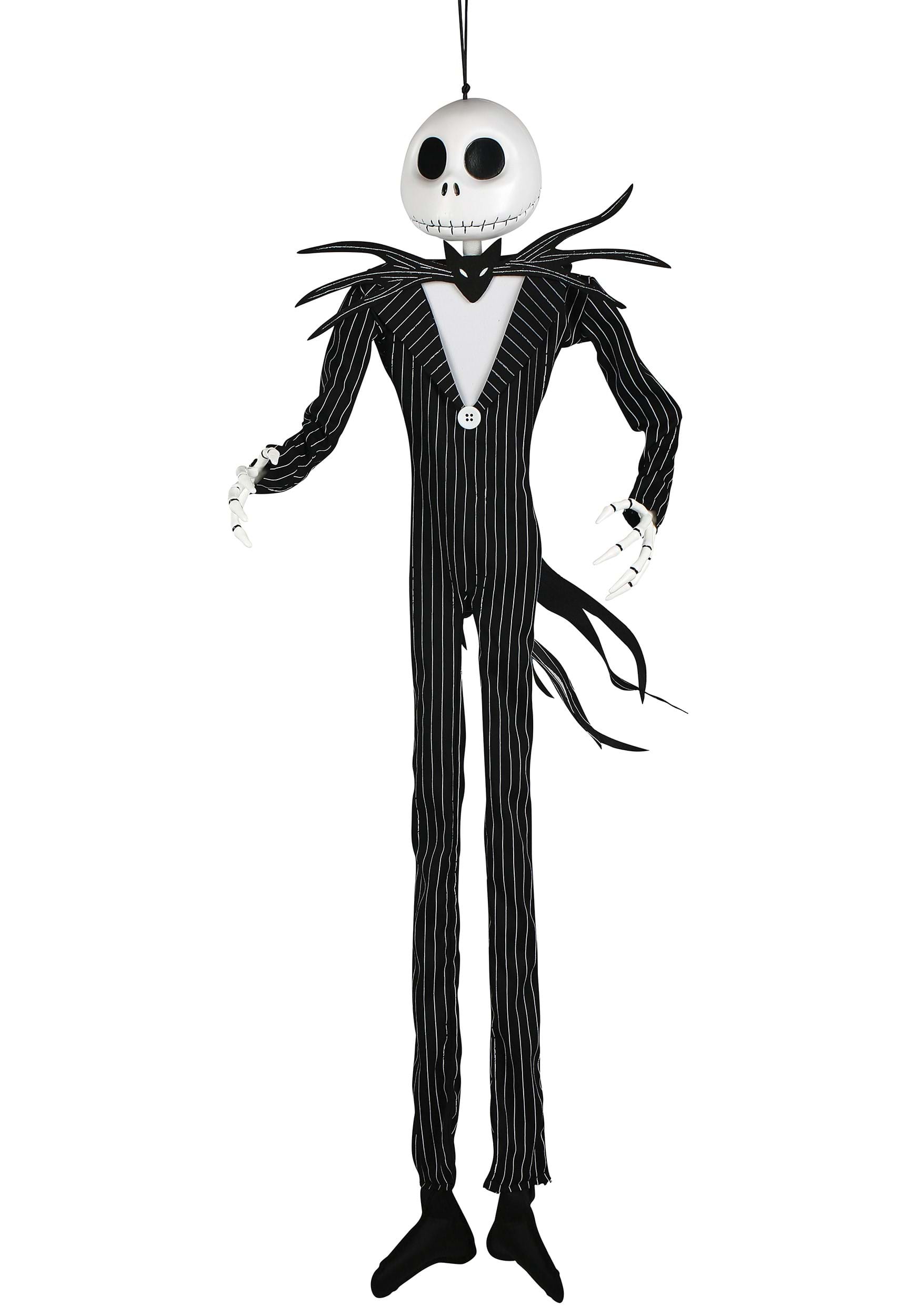 30-Inch Nightmare Before Christmas Hanging Jack Skellington Poseable Decoration