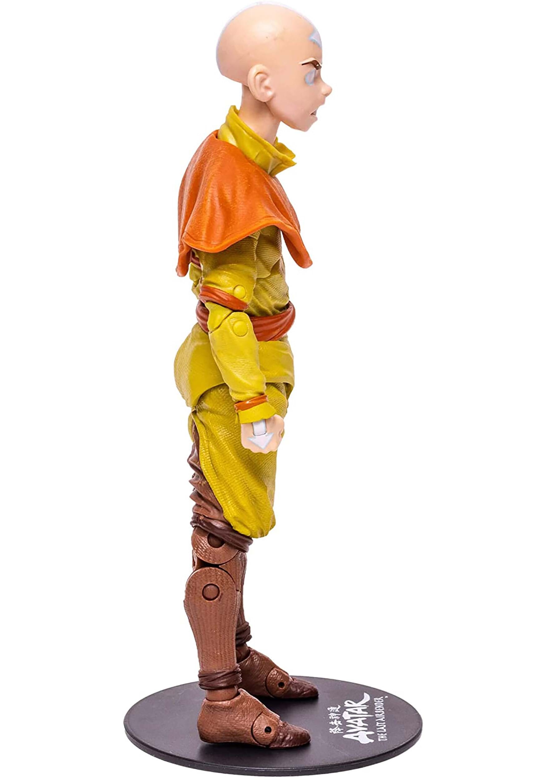 Avatar: The Last Airbender Aang Avatar State Gold Label 7" Collectible Action Figure