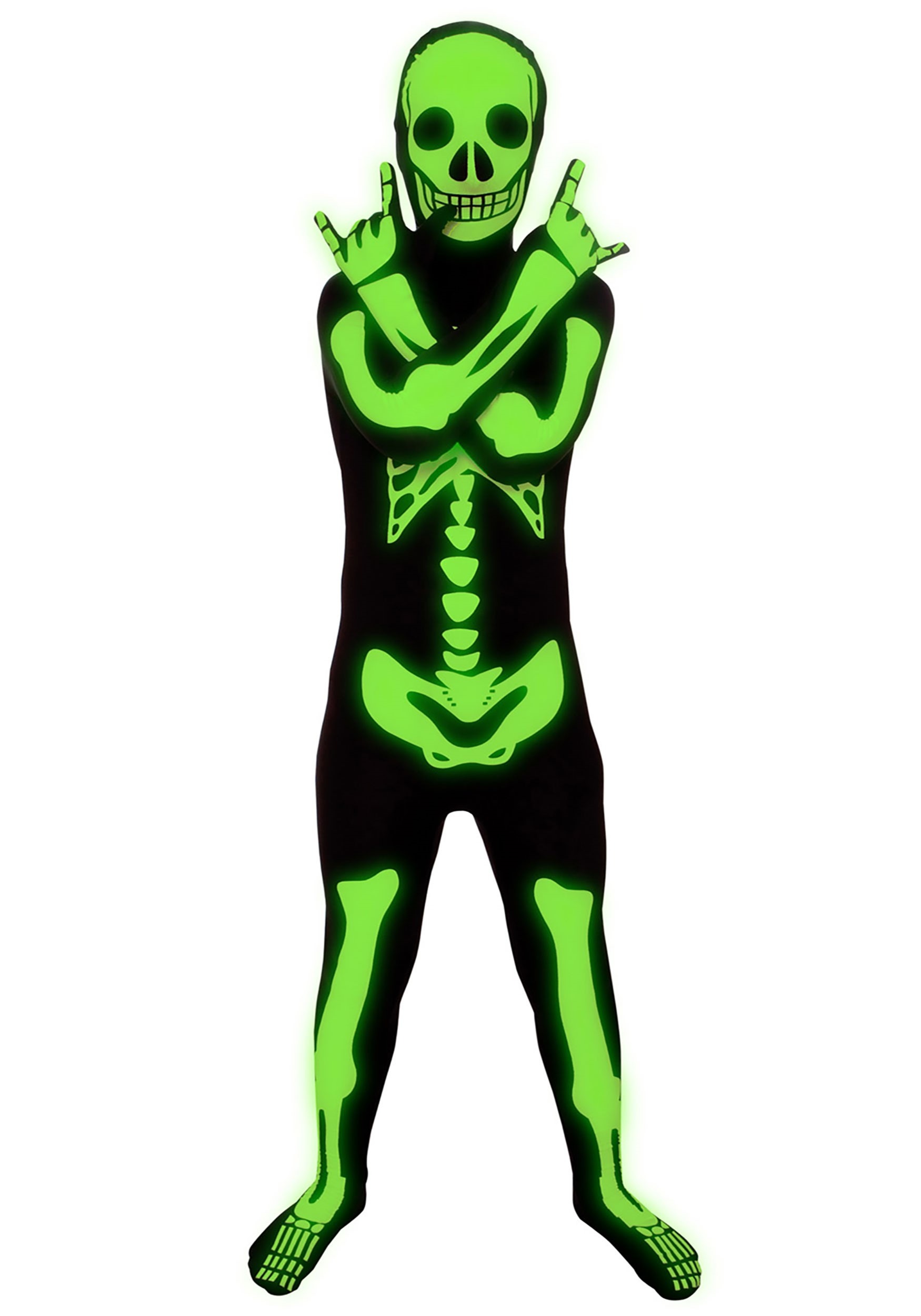 Glow Skeleton Costume for Kids