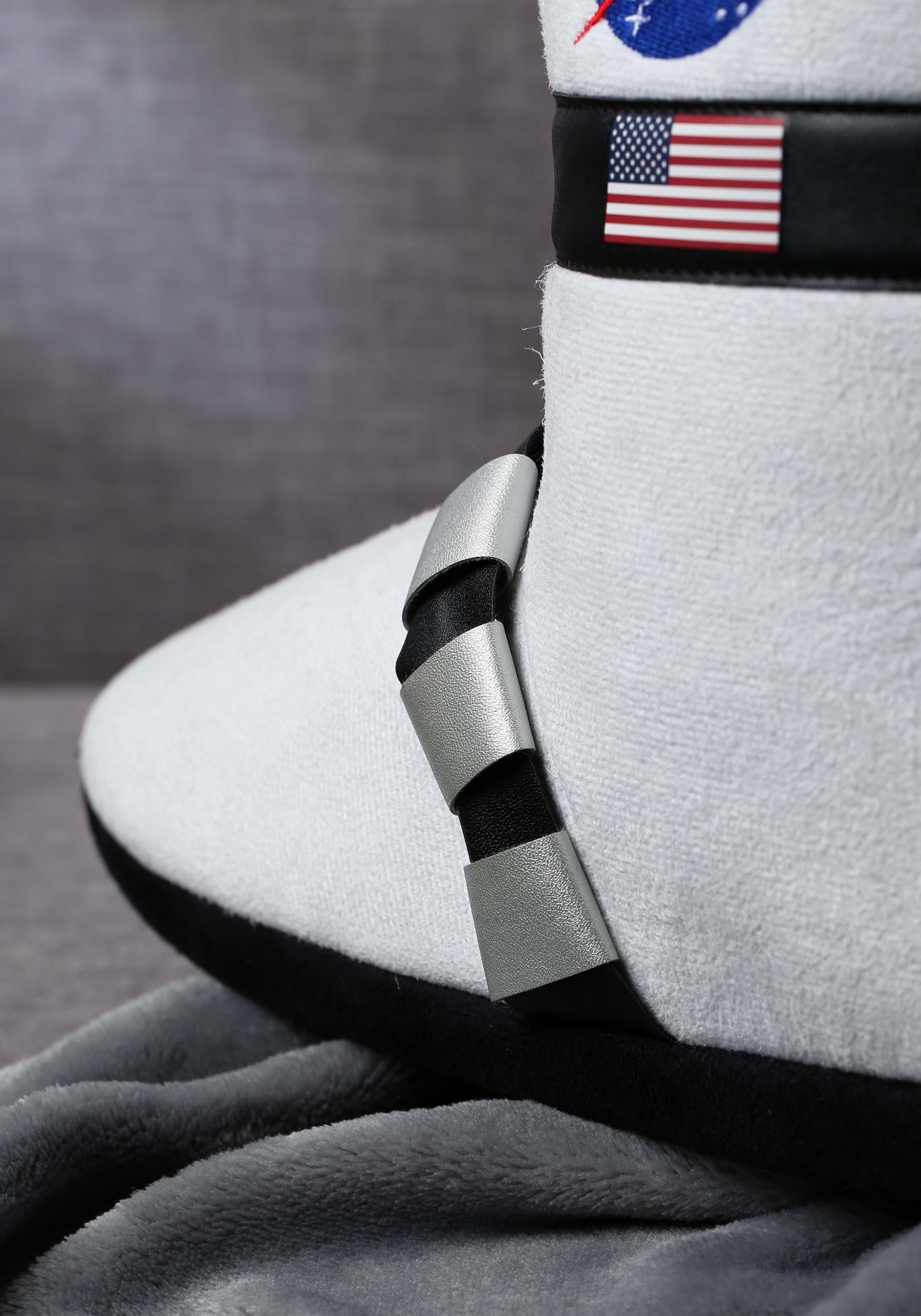 NASA Astronaut Boot Slippers for Adults