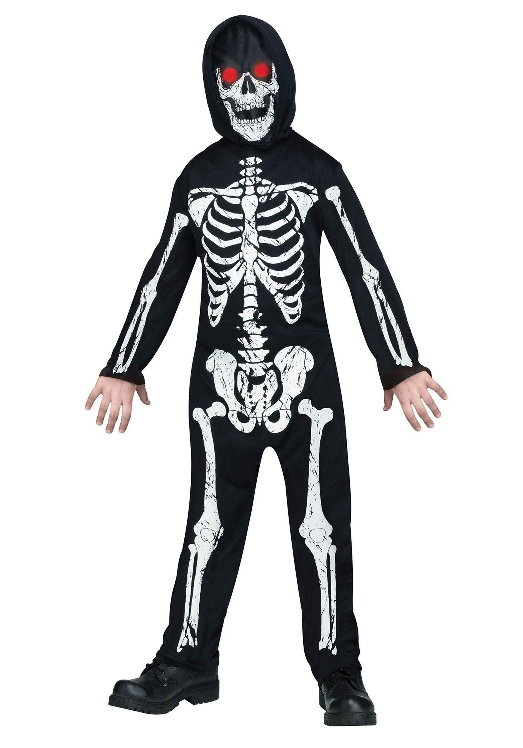 Fade In/Out Skeleton Costume for Kids