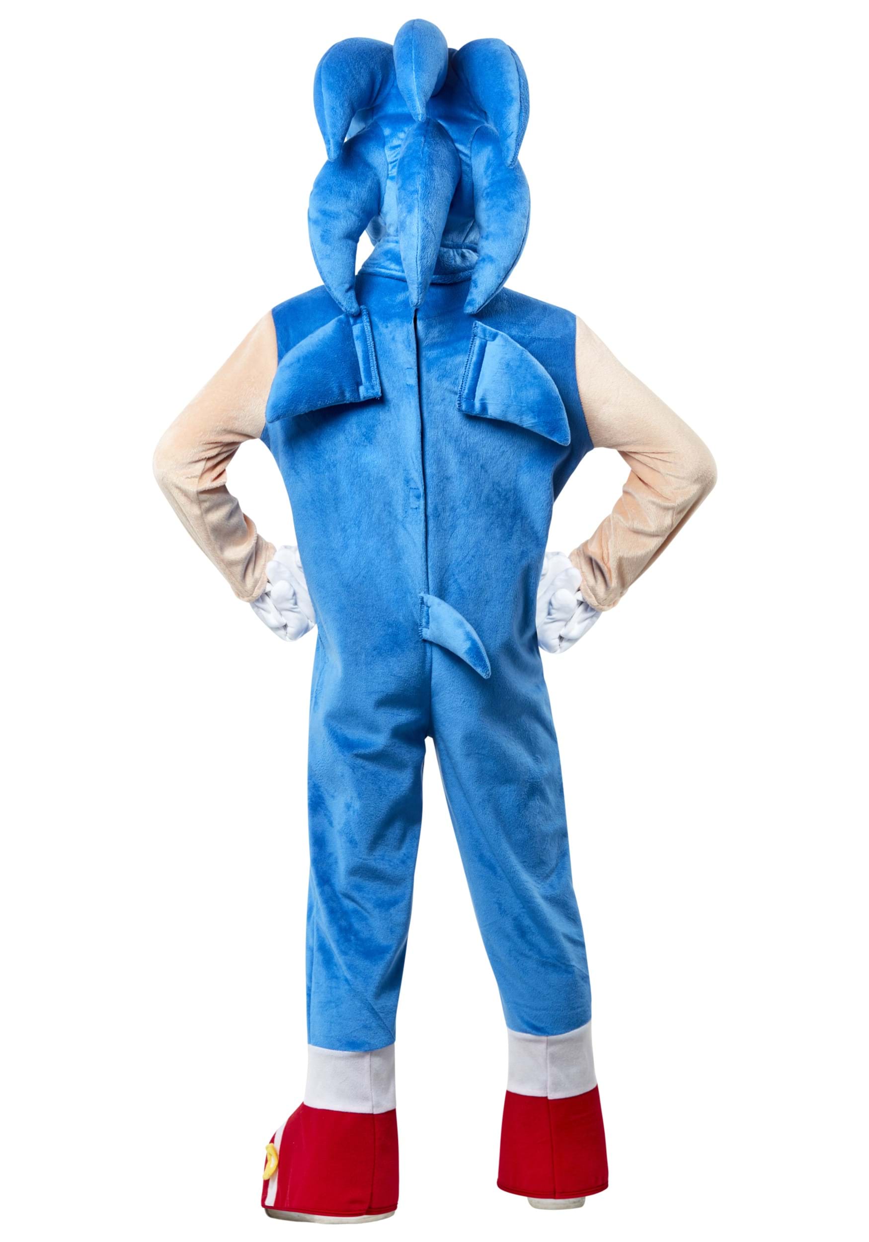 Sonic the Hedgehog Deluxe Costume for Kids 2 Sonic the Hedgehog Deluxe Costume for Kids