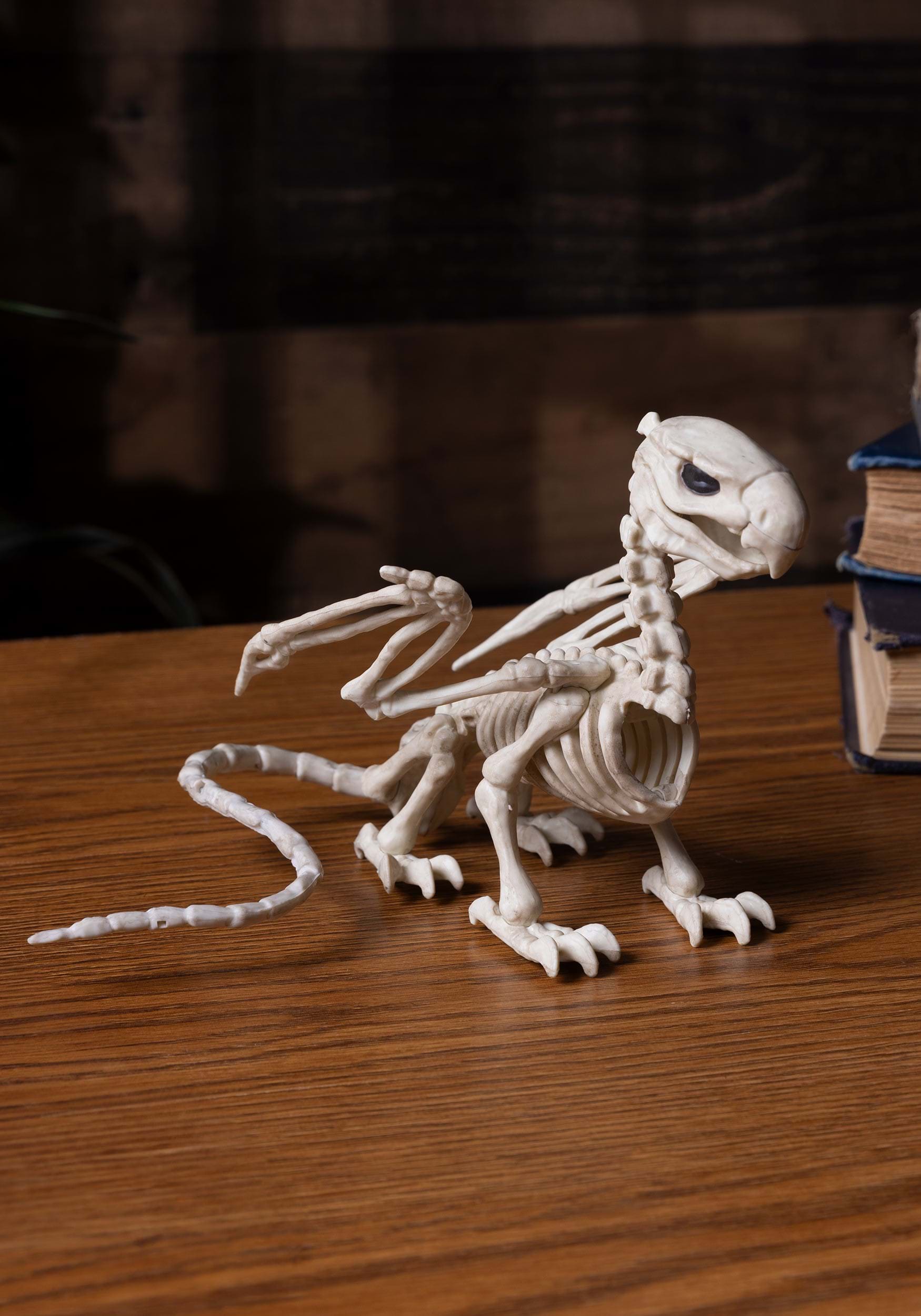 5.5-Inch Poseable Griffin Skeleton Halloween Decoration