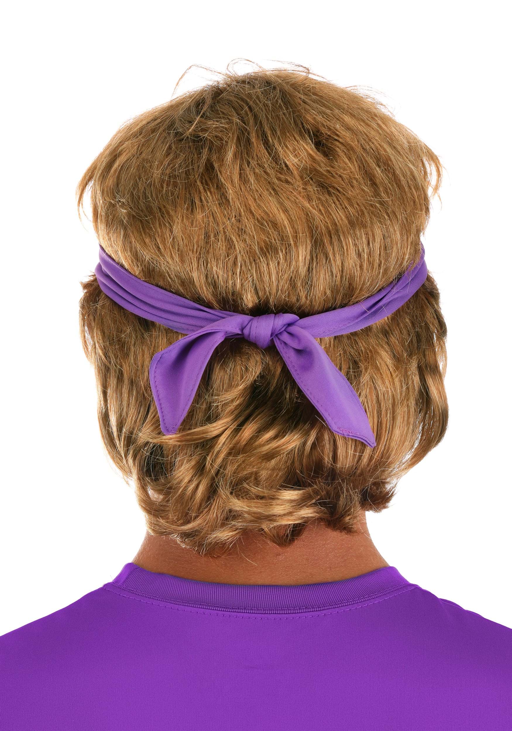 Dodgeball White Goodman Wig and Mustache Costume Kit