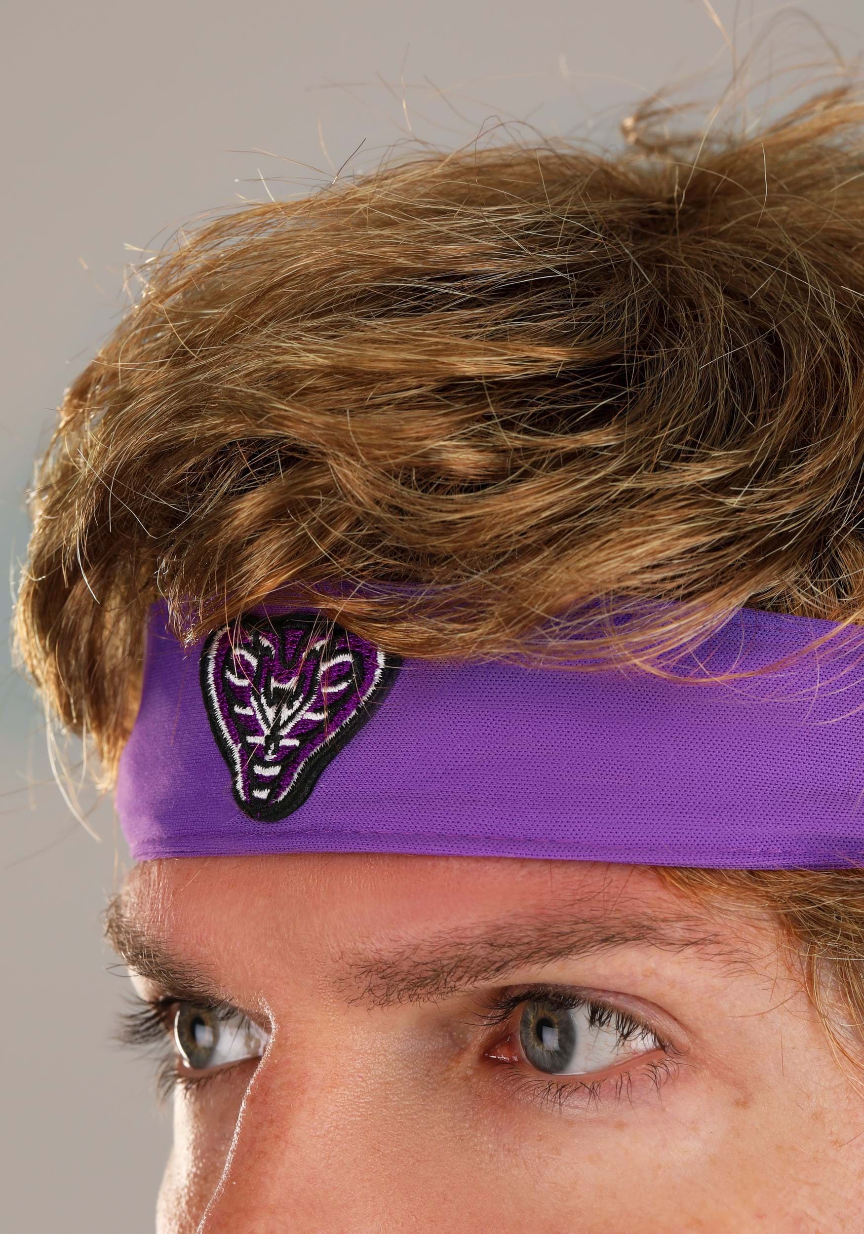 Dodgeball White Goodman Wig and Mustache Costume Kit
