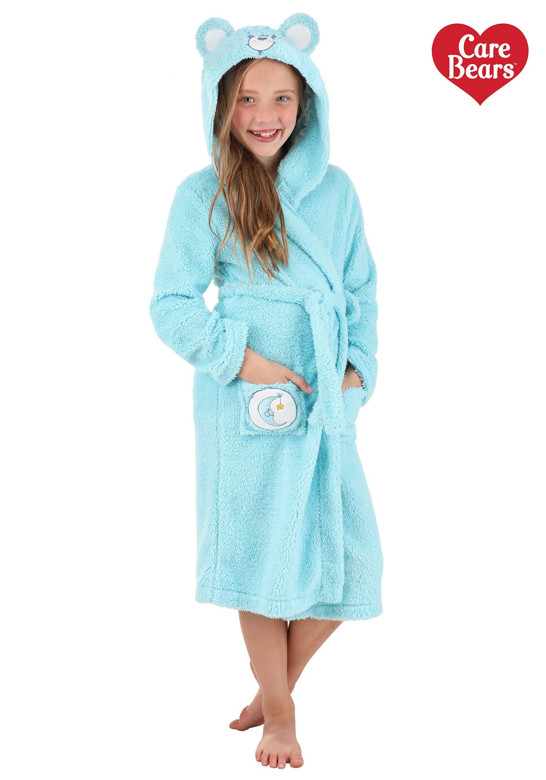 Care Bears Bedtime Bear Hooded Robe for Kids 7 Care Bears Bedtime Bear Hooded Robe for Kids