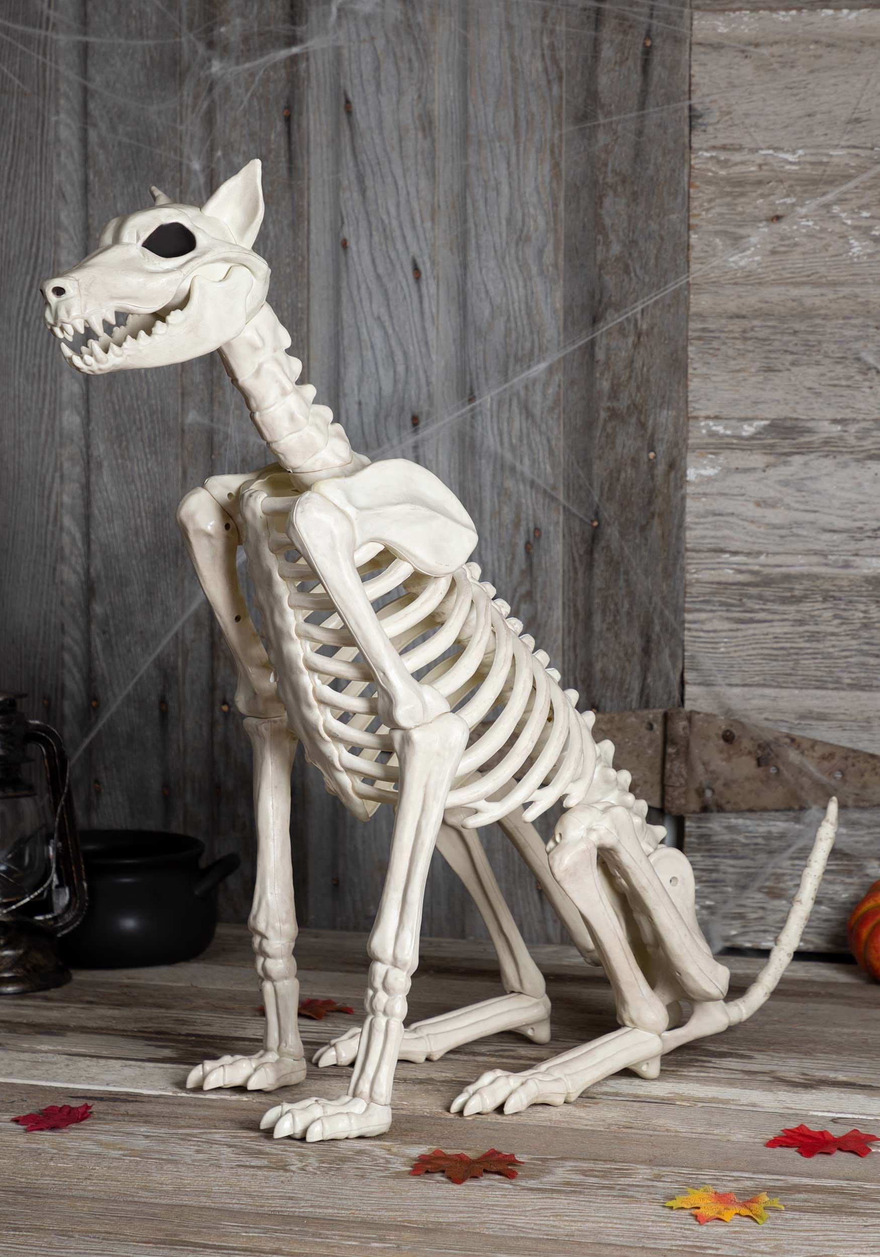 3.8FT Spike the Skeleton Dog Prop Decoration