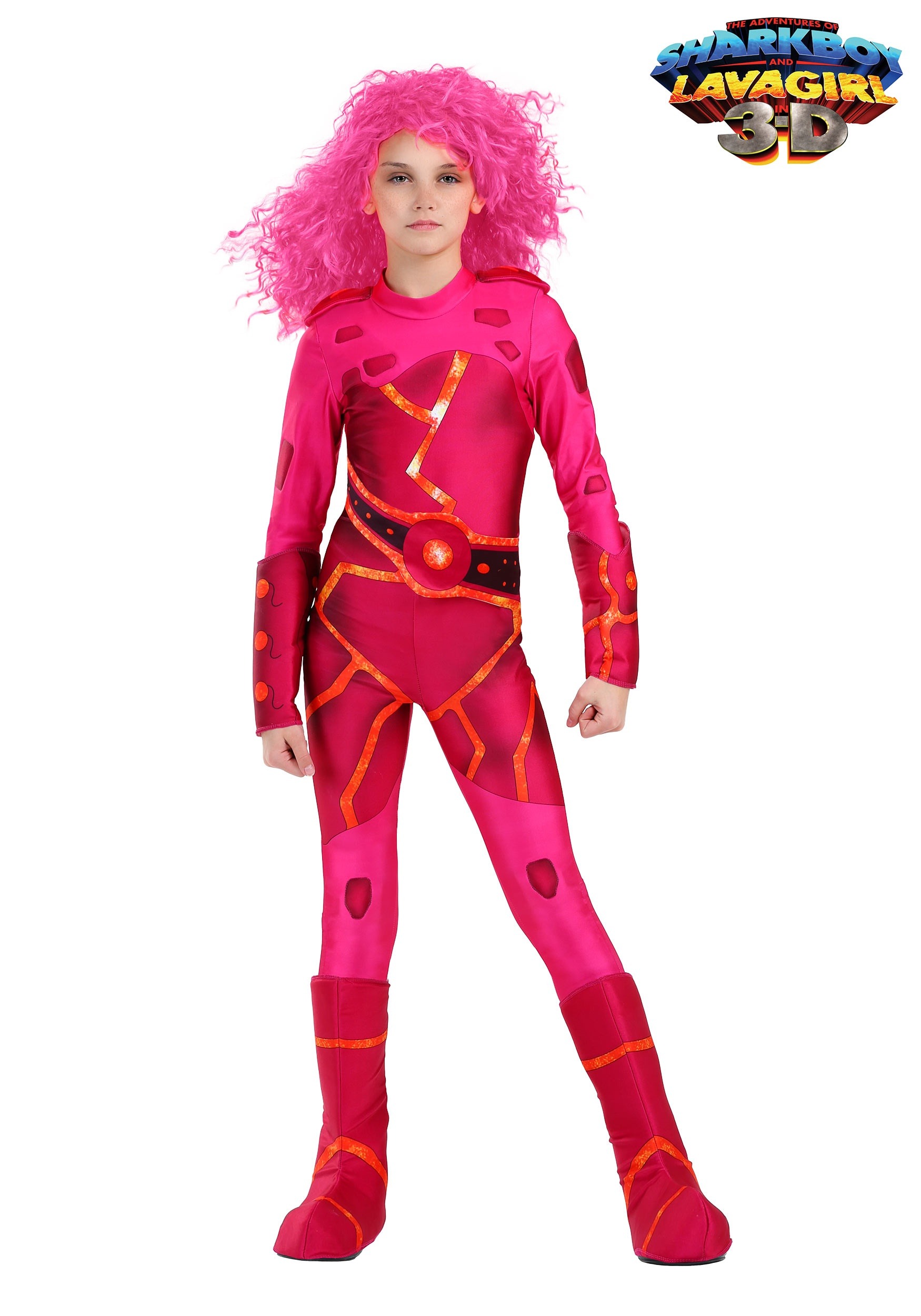 Girl's Lavagirl Costume