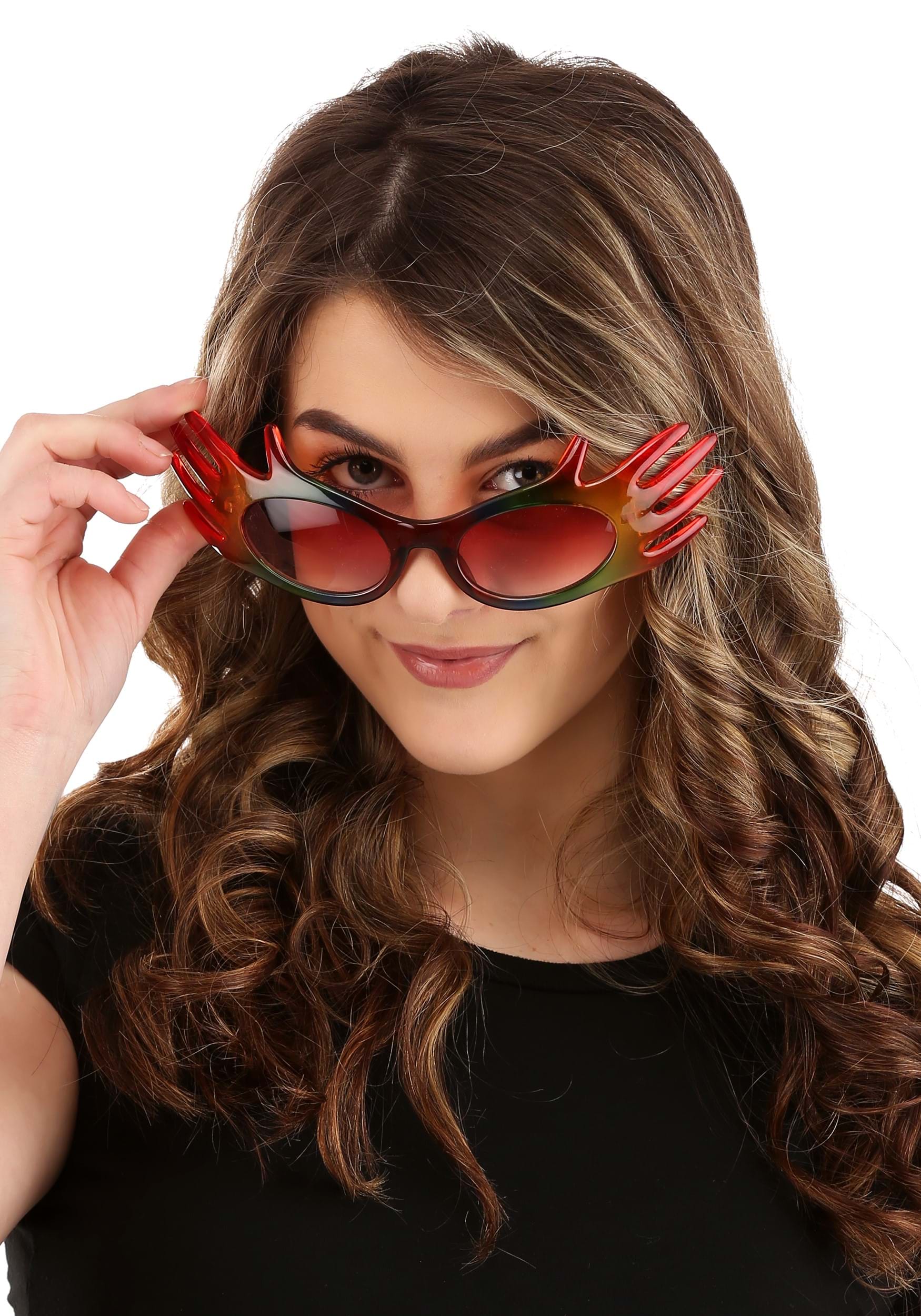 Unisex Rainbow Hands Glasses