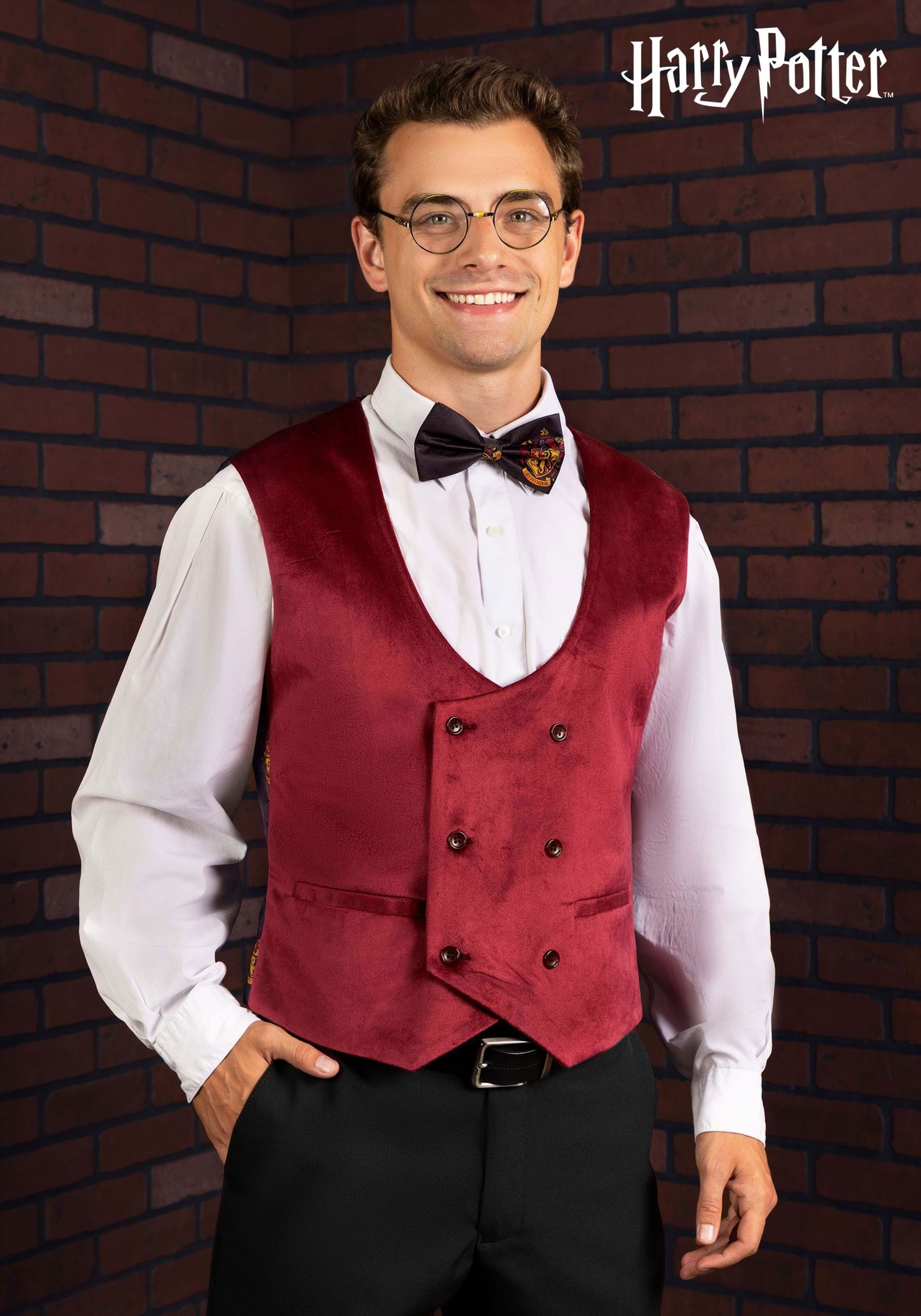 Harry Potter Gryffindor Deluxe Vest for Men