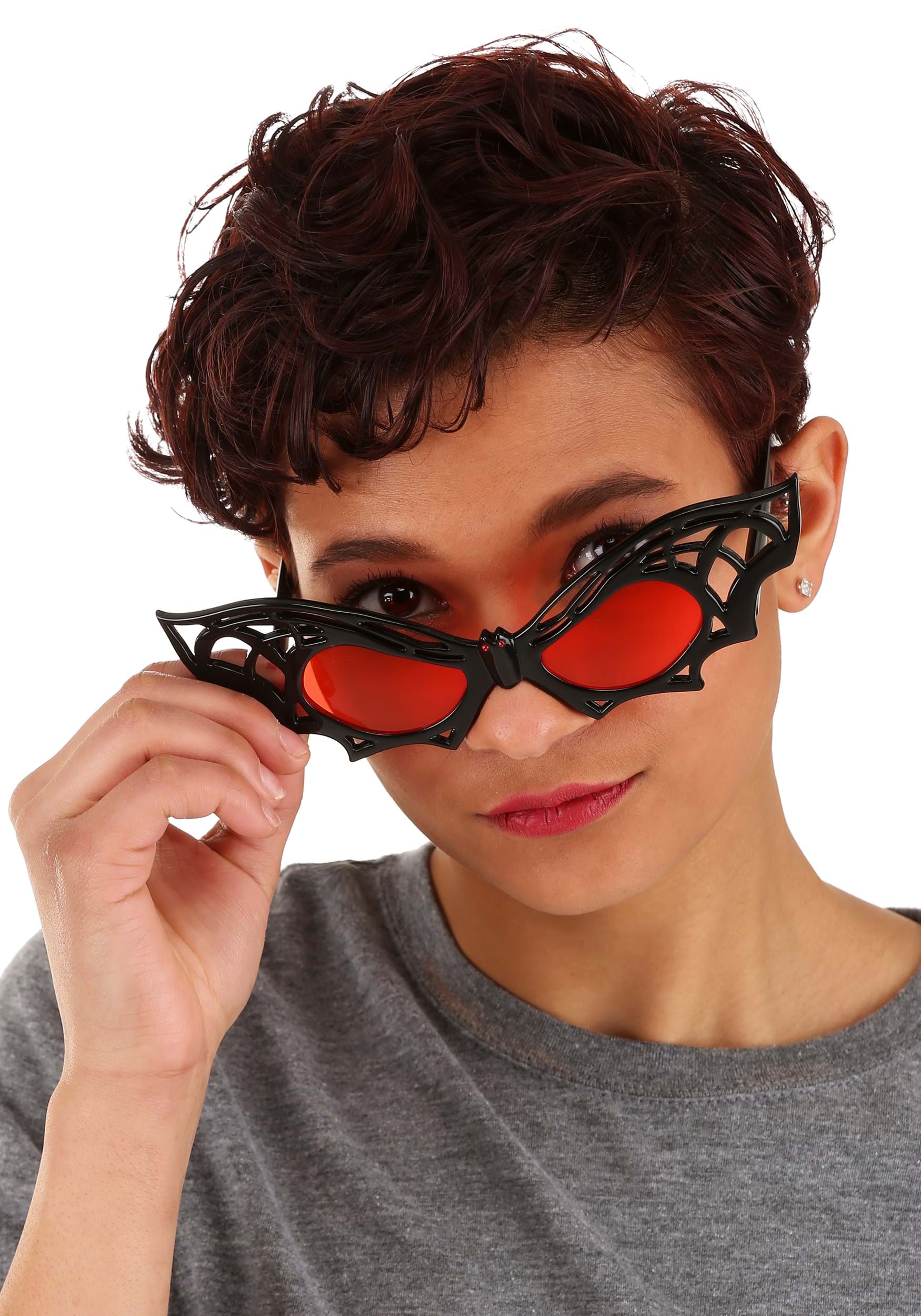 Gothic Black Bat Sunglasses