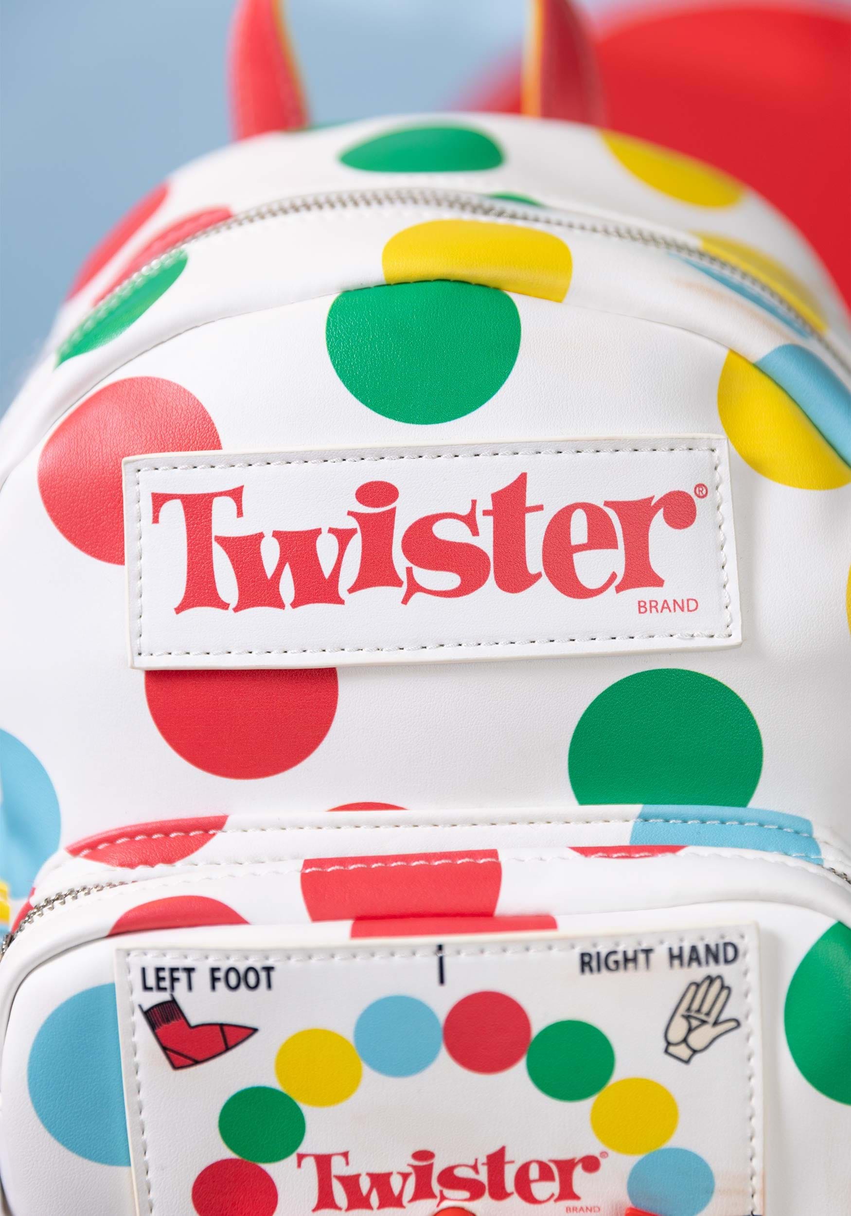 Hasbro All Over Print Twister Mini Backpack 3 Hasbro All Over Print Twister Mini Backpack