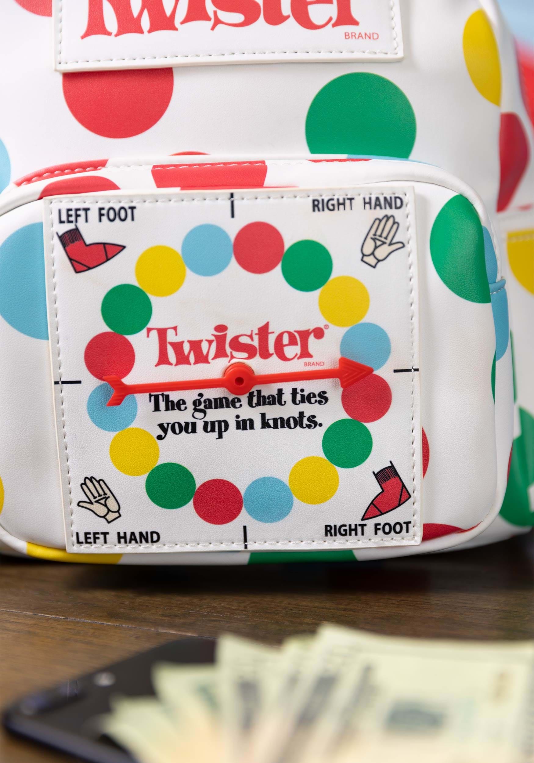 Hasbro All Over Print Twister Mini Backpack 4 Hasbro All Over Print Twister Mini Backpack