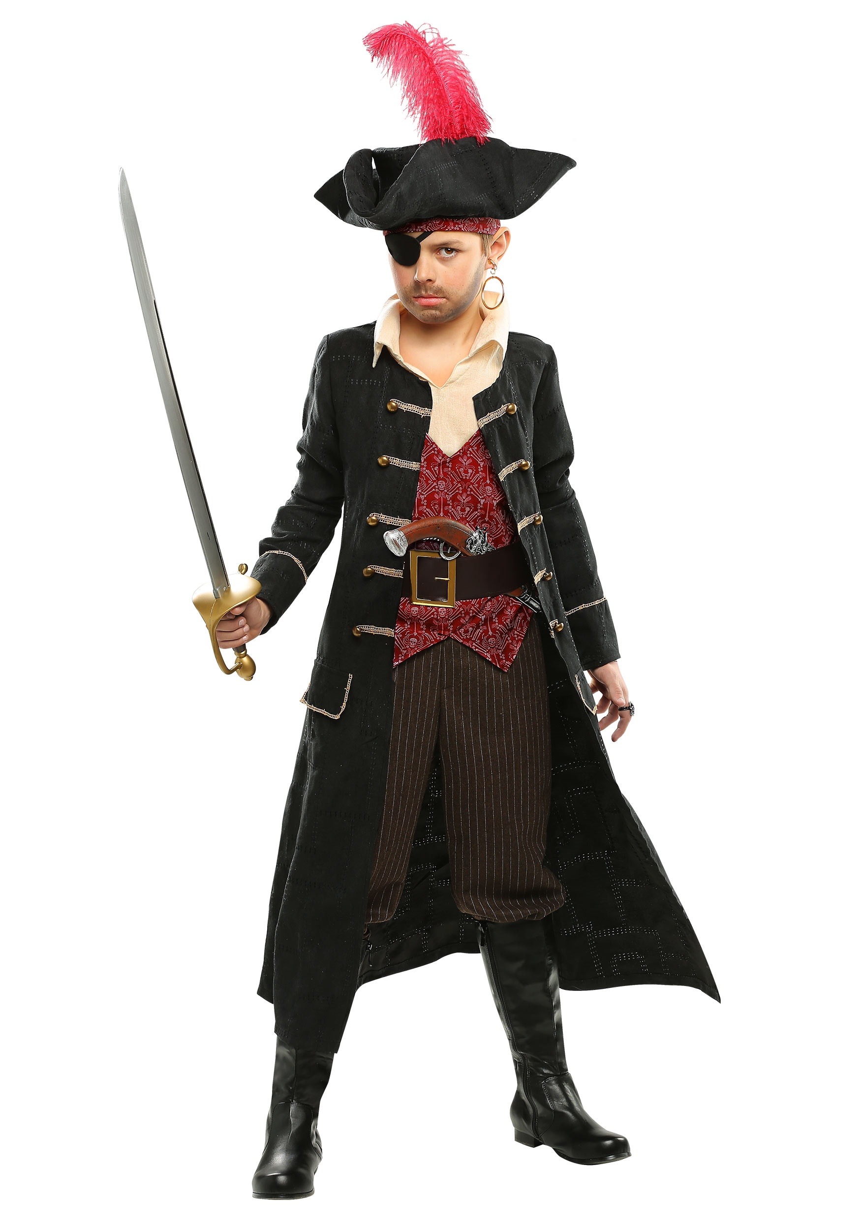 Boy's Ship Captain Costume