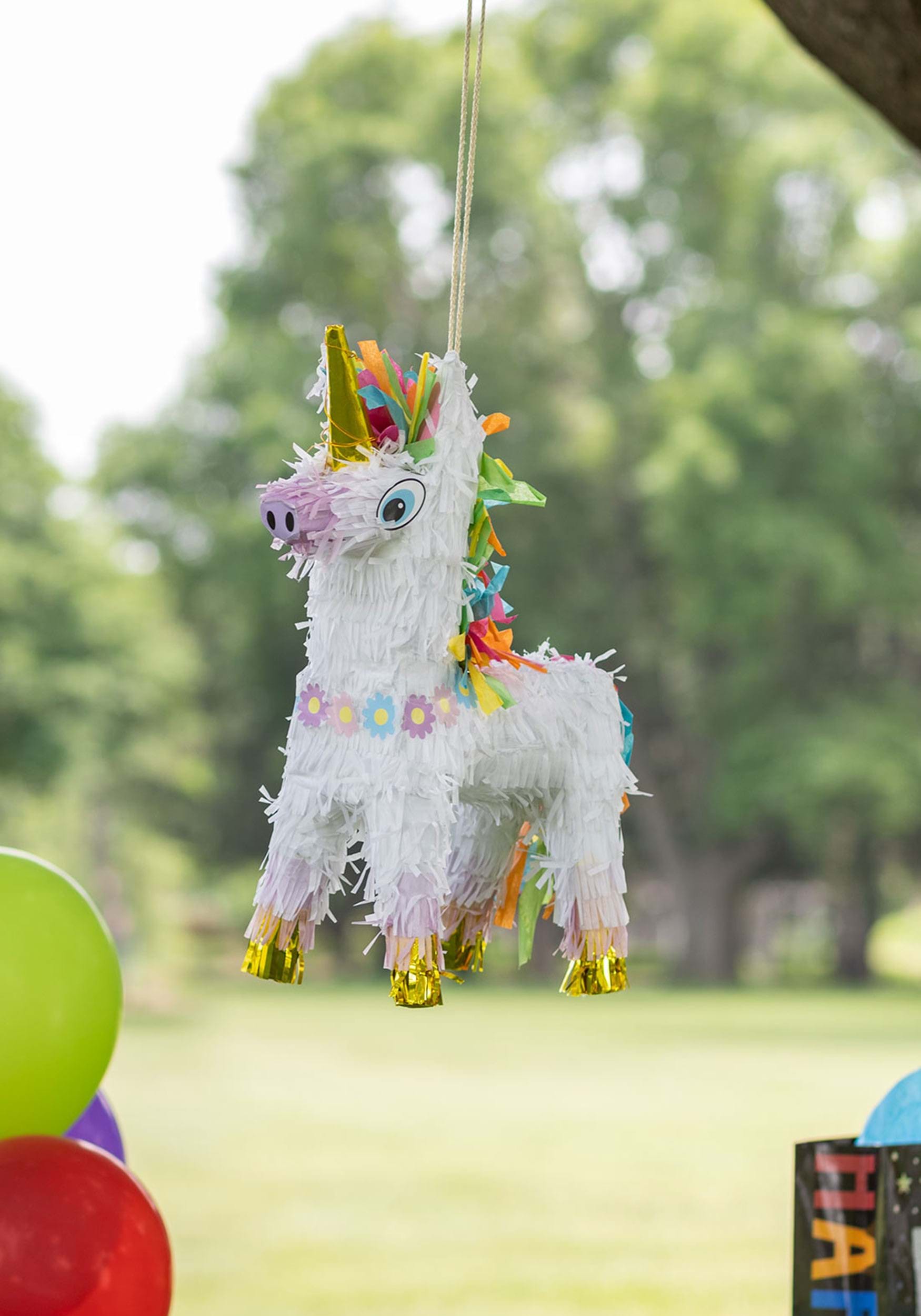19.5-Inch Magical Unicorn Pi帽ata Party Decoration