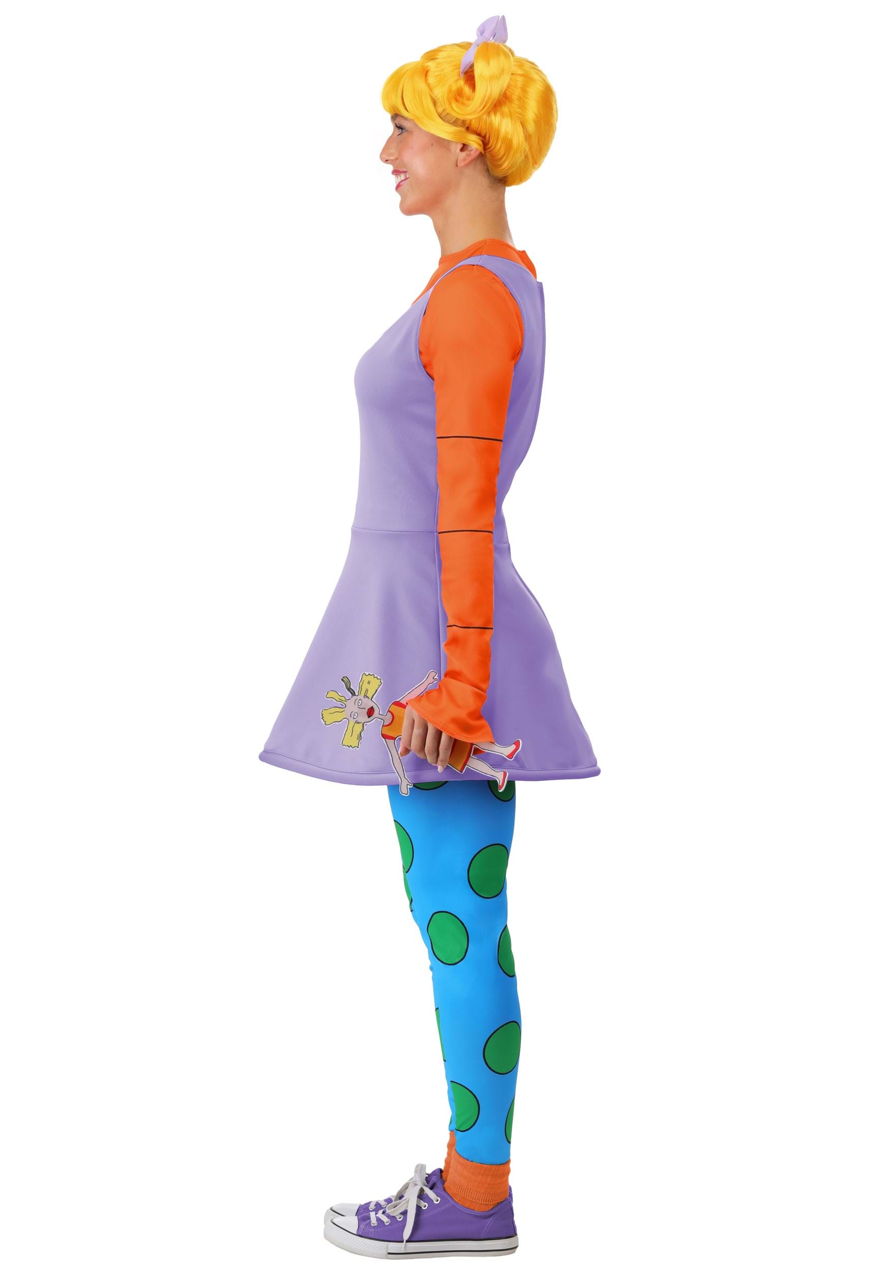 Women's Nickelodeon Rugrats Angelica Costume