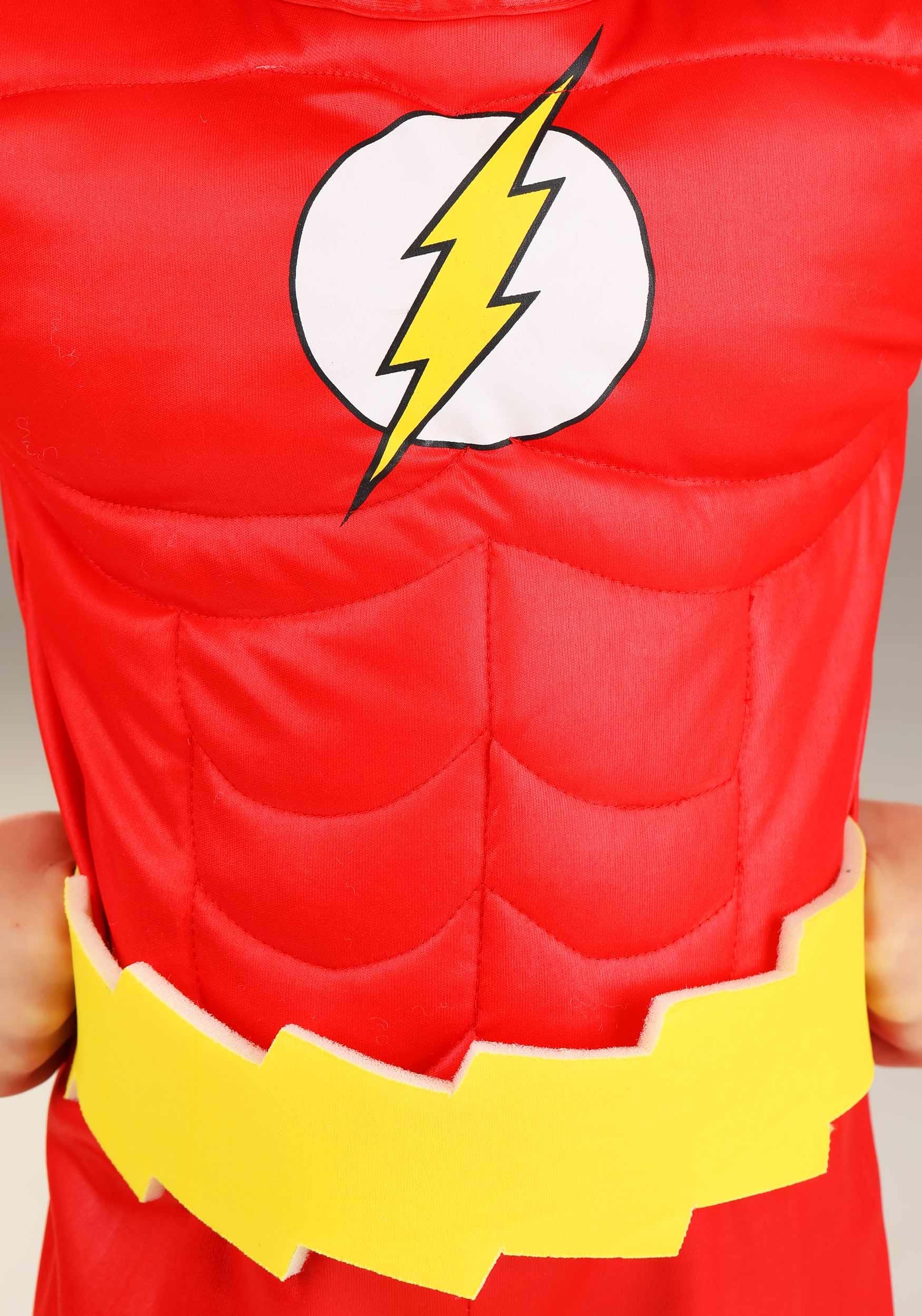 Boy's Toddler Classic Flash Deluxe Costume 3 Boy's Toddler Classic Flash Deluxe Costume