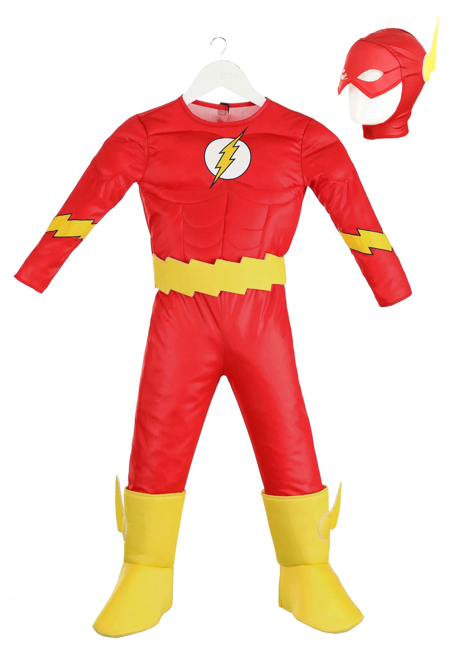 Boy's Toddler Classic Flash Deluxe Costume 6 Boy's Toddler Classic Flash Deluxe Costume