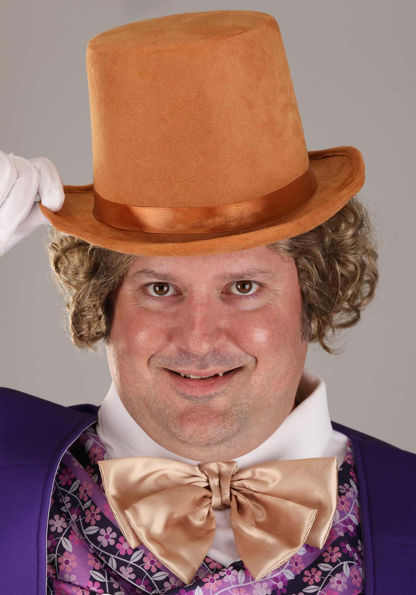 Plus Size Willy Wonka Costume for Adults