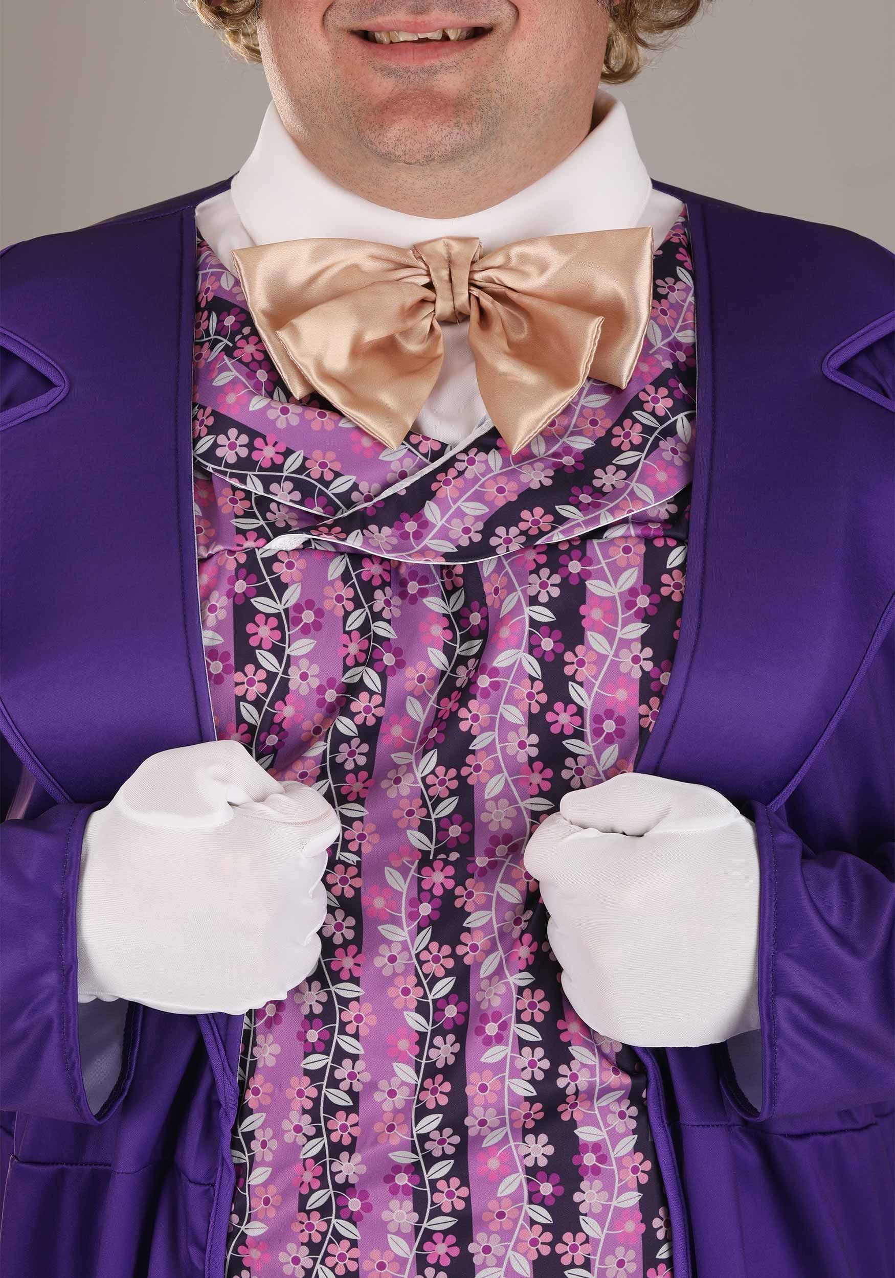 Plus Size Willy Wonka Costume for Adults