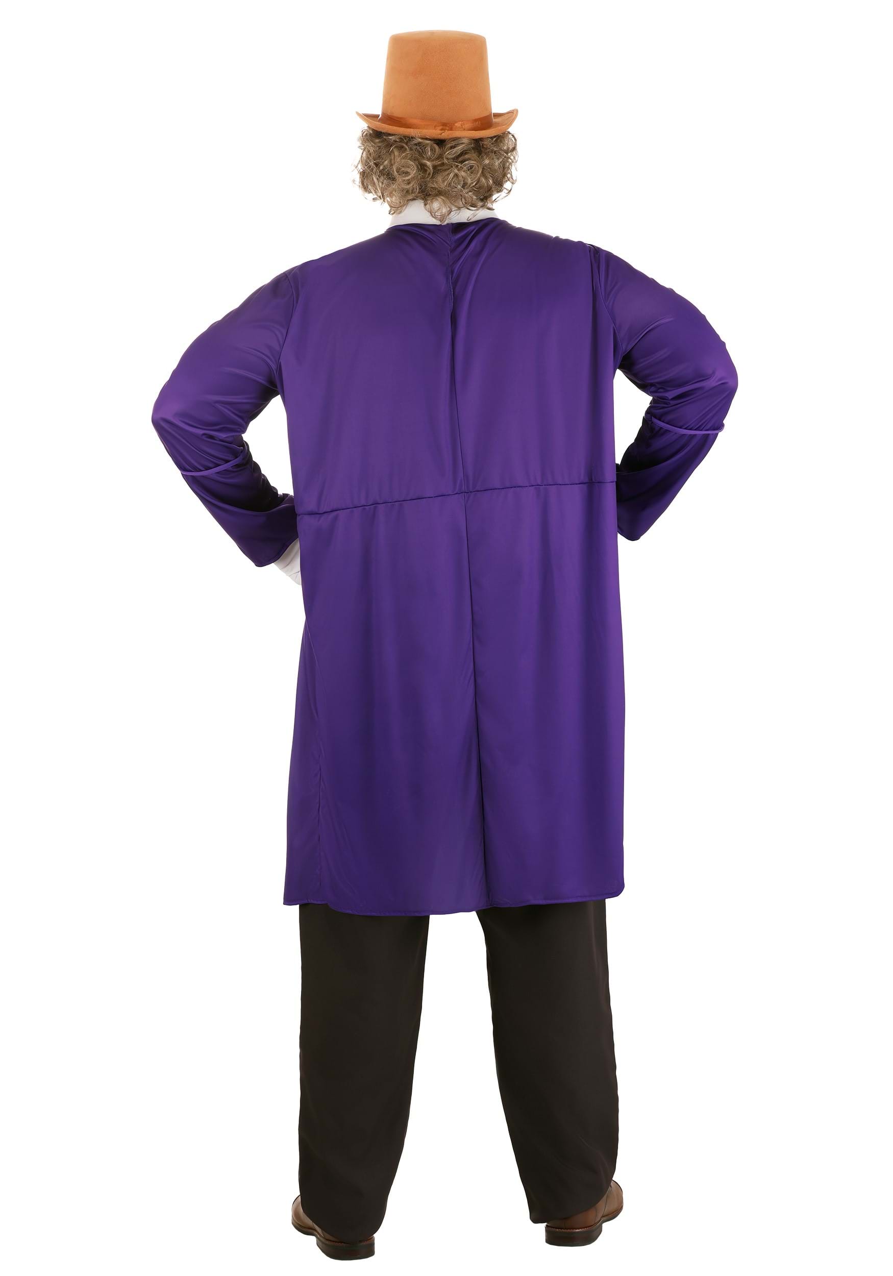 Plus Size Willy Wonka Costume for Adults